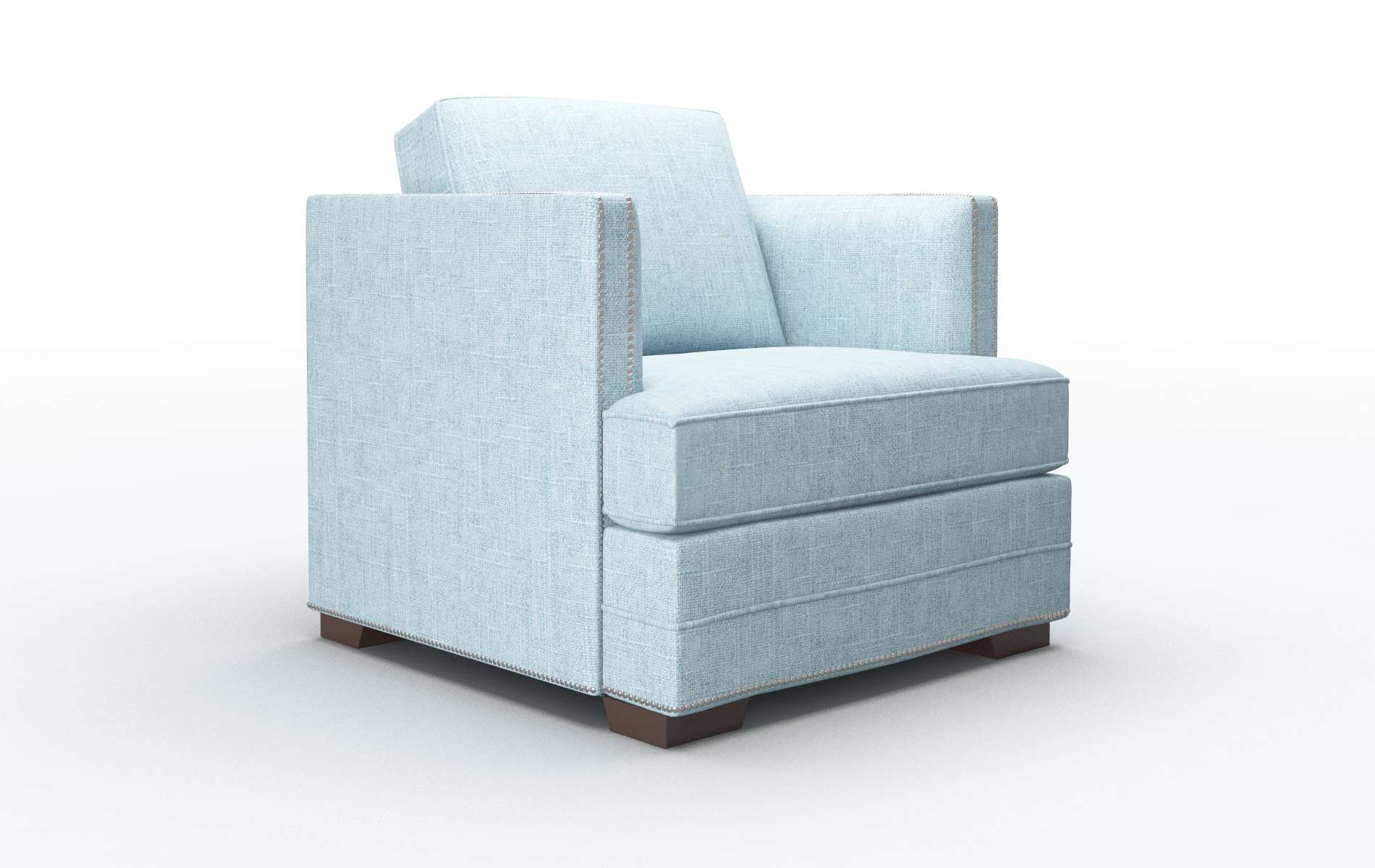 Riga Atlas Turquoise Chair espresso legs 2