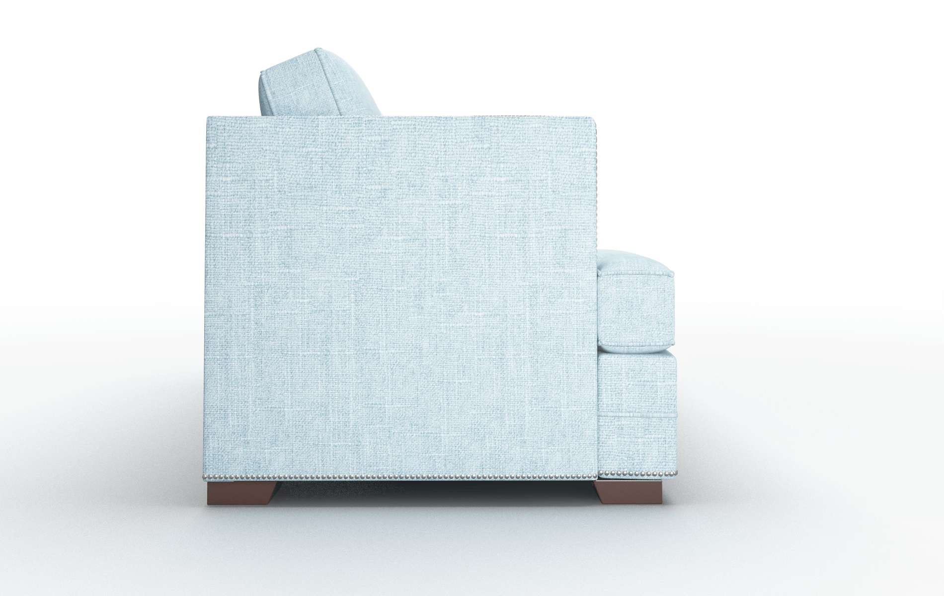 Riga Atlas Turquoise Sofa espresso legs 3