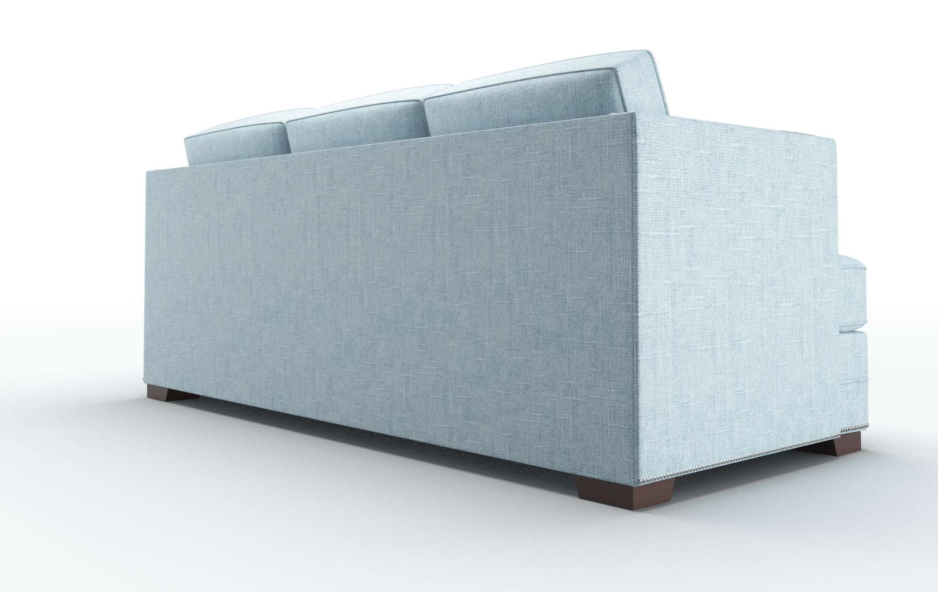 Riga Atlas Turquoise Sofa espresso legs 5