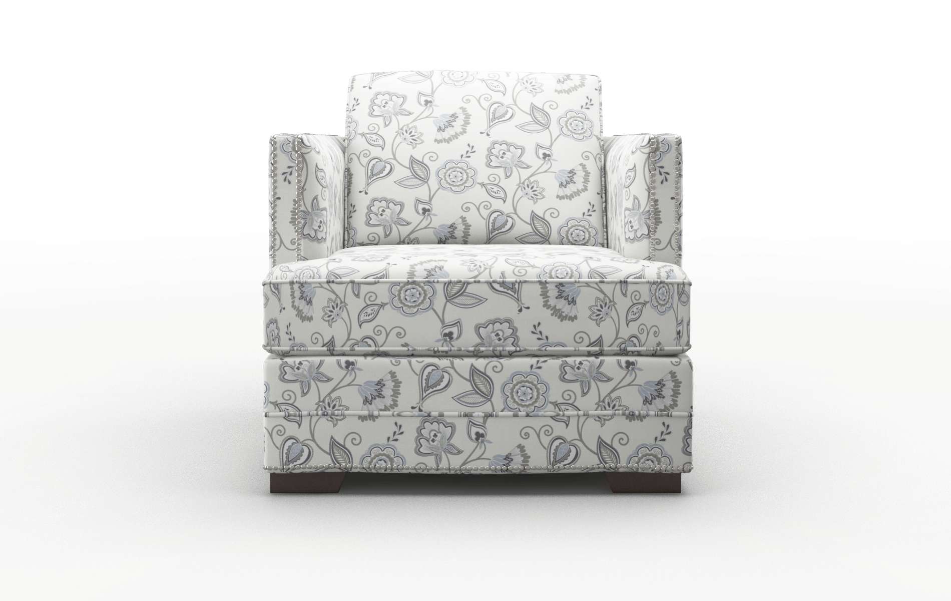 Riga Avignon sky Chair Espresso Legs  1