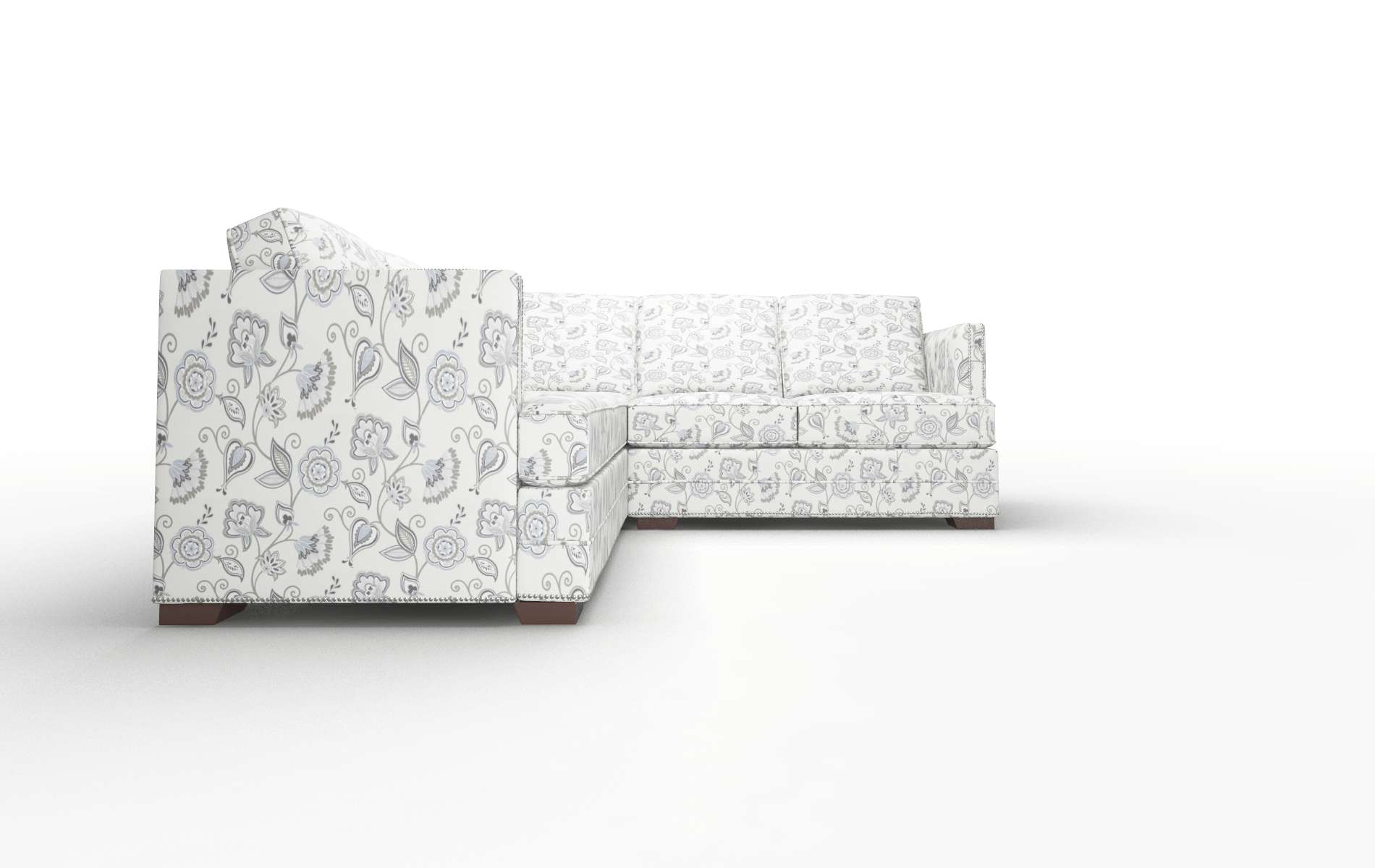 Riga Avignon Sky Sectional espresso legs 2