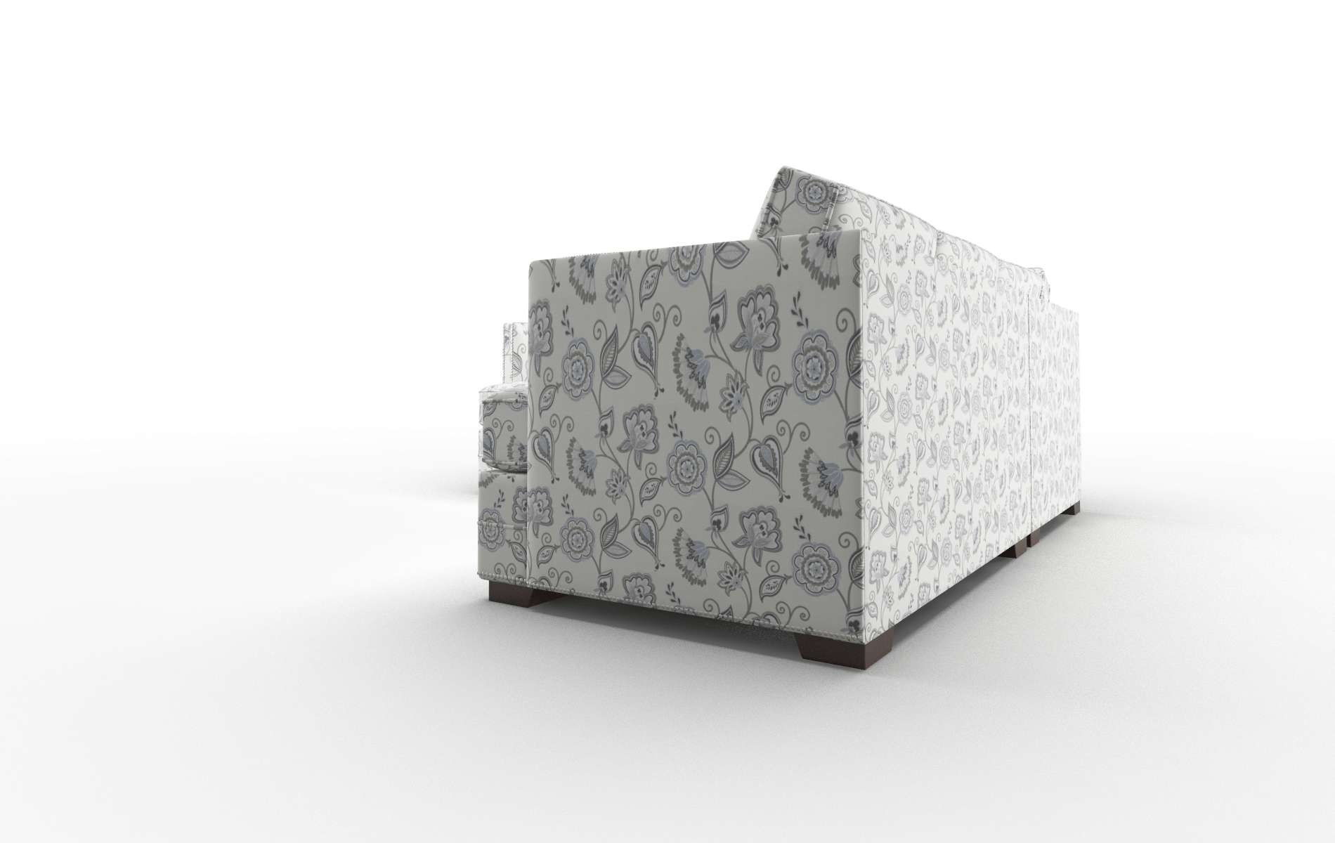 Riga Avignon Sky Sectional espresso legs 4