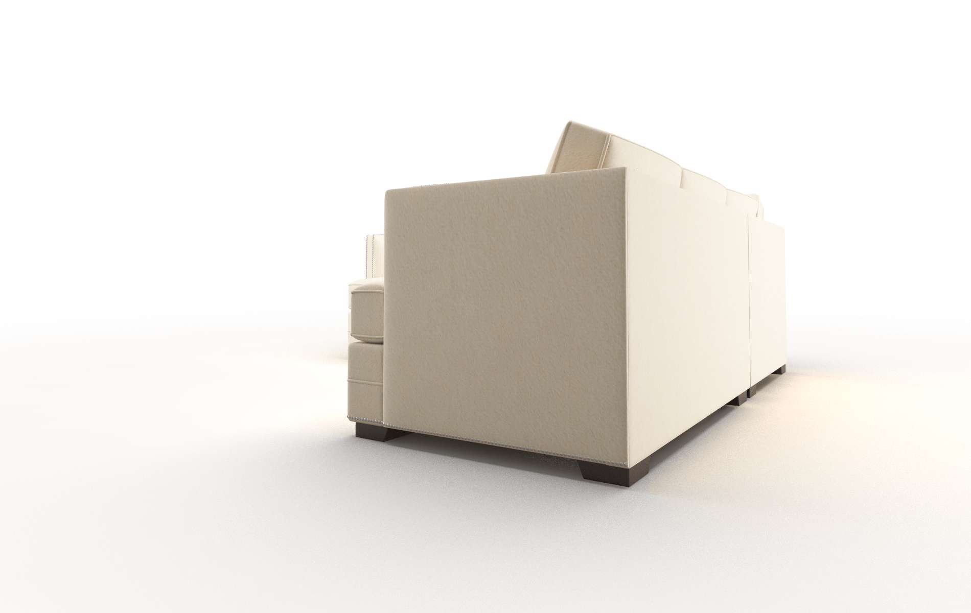 Riga Bella Buckwheat Sectional espresso legs 4