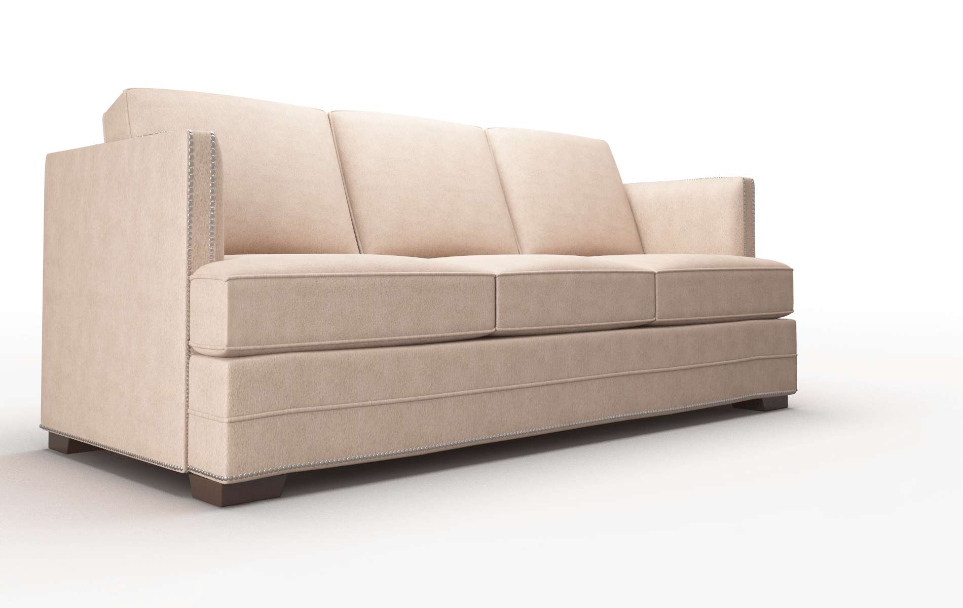 Riga Bella Cocoa Sofa espresso legs 2