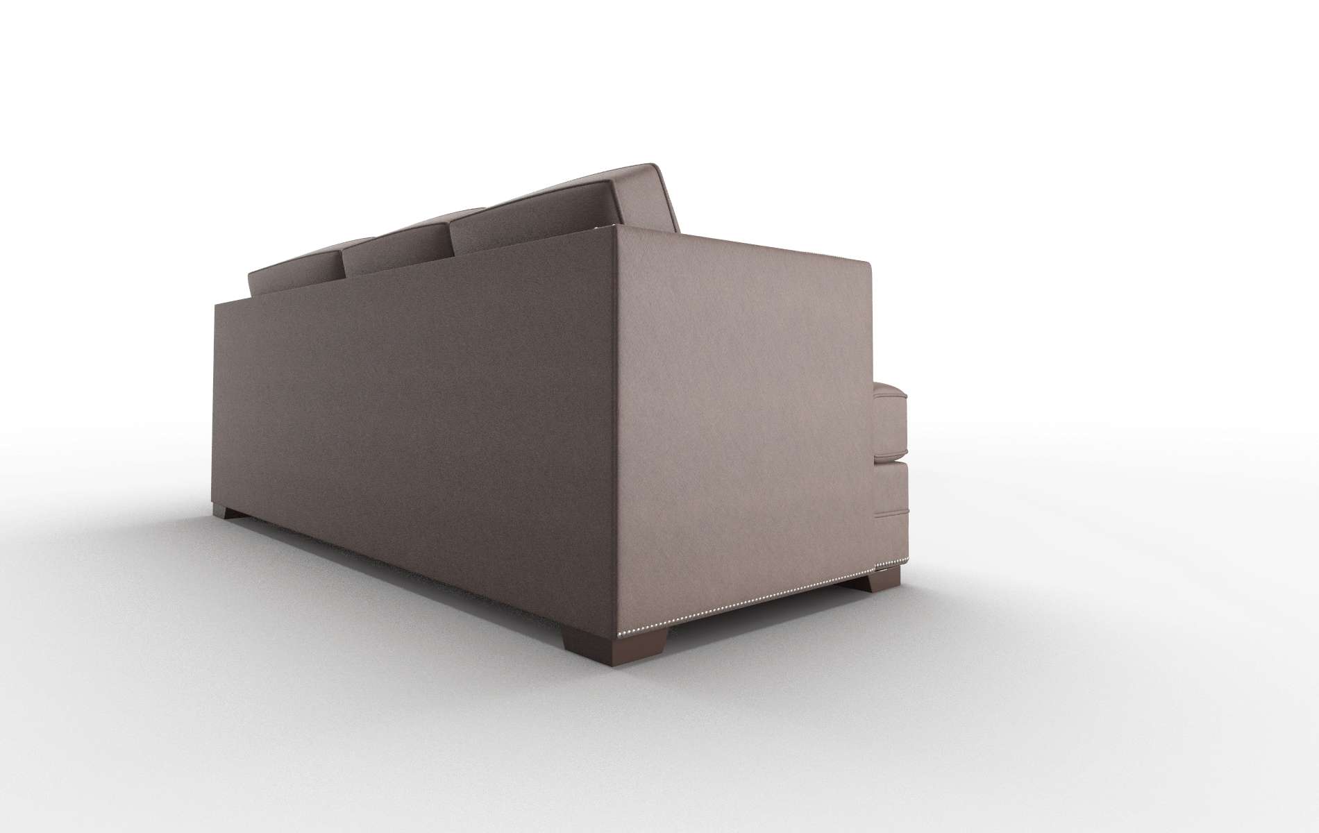 Riga Bella Espresso Sectional espresso legs 3