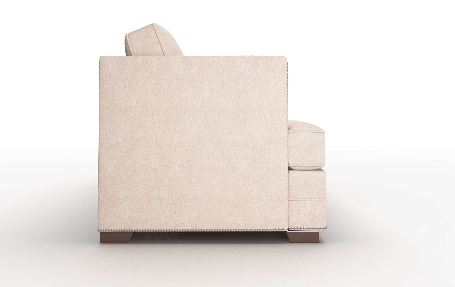 Riga Bella Pewter Sofa espresso legs 3