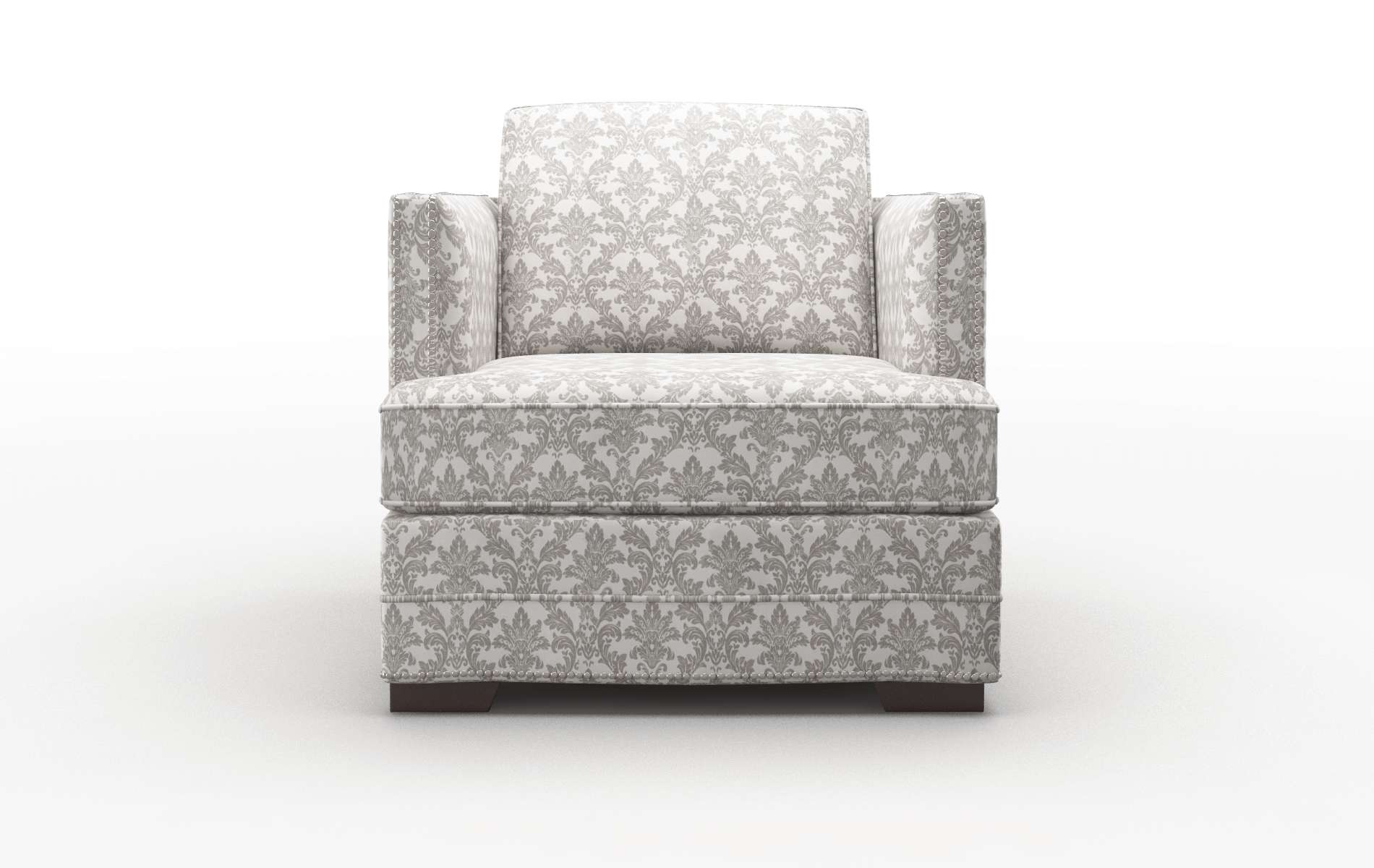 Riga Bergamo dove Chair Espresso Legs  1