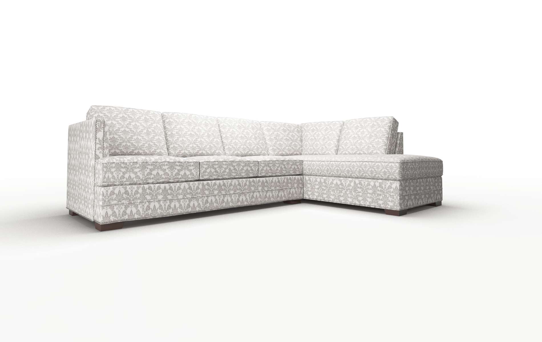 Riga Bergamo Dove Panel espresso legs 2