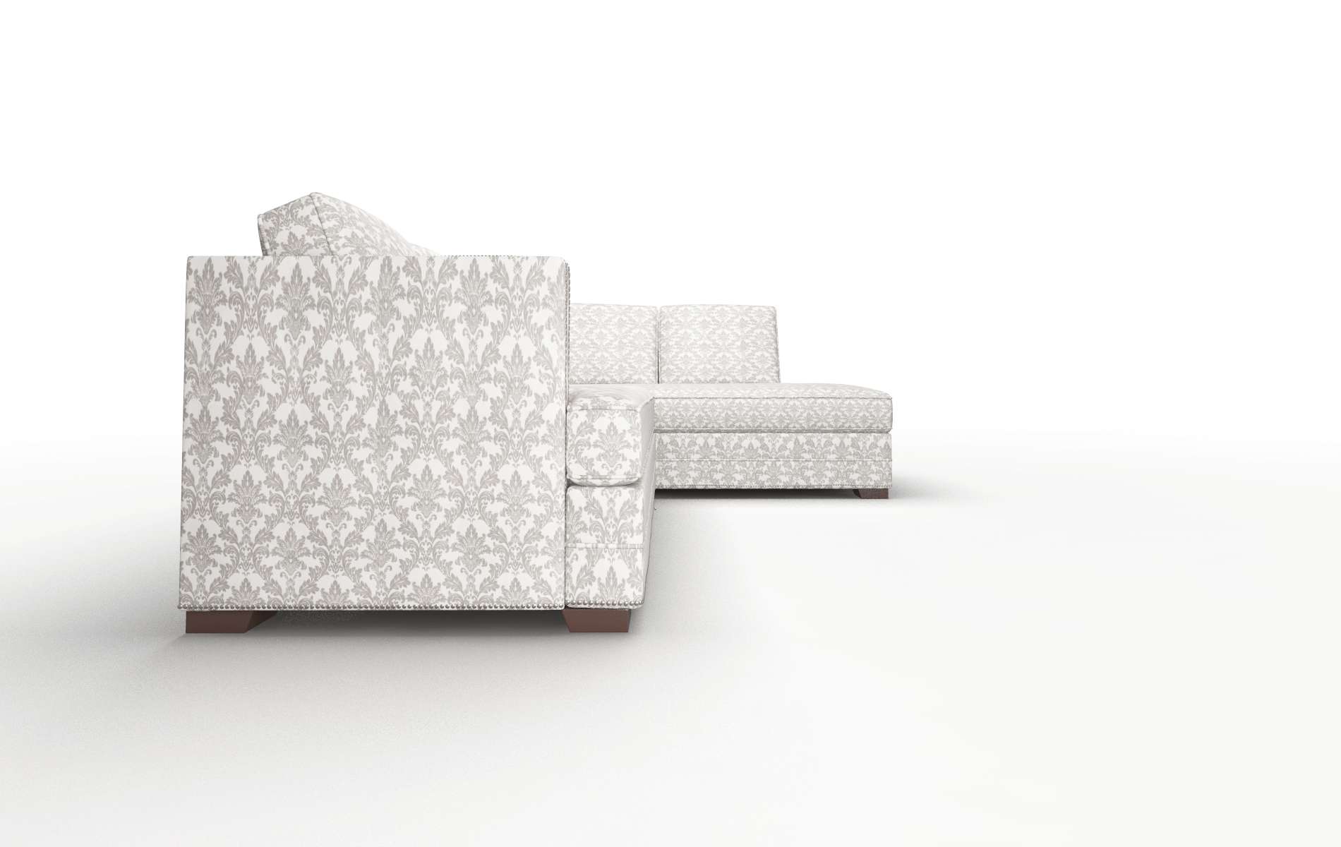 Riga Bergamo Dove Panel espresso legs 3