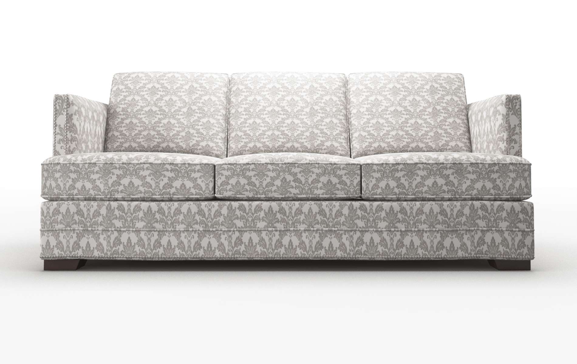 Riga Bergamo Dove Sofa espresso legs 1