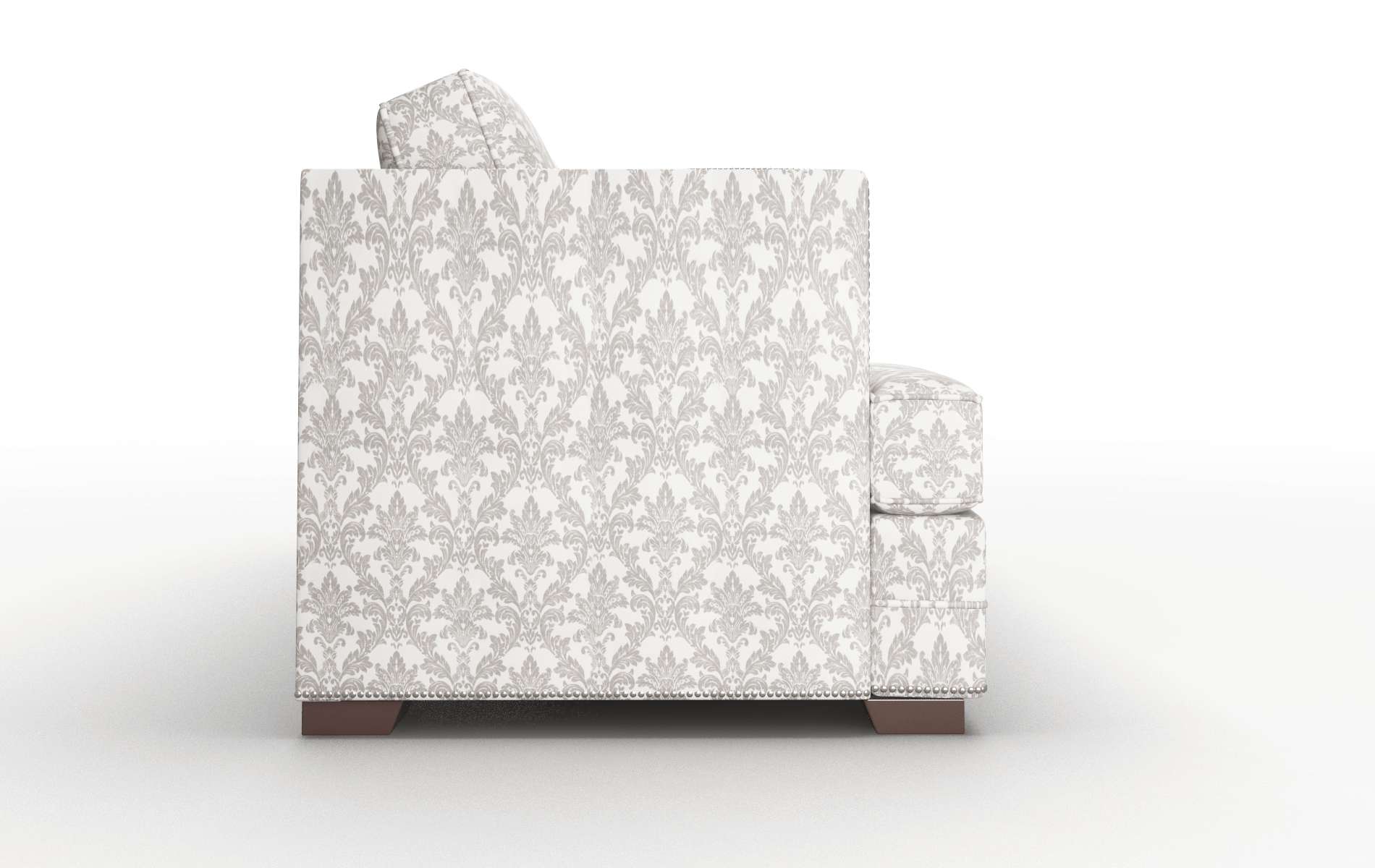 Riga Bergamo Dove Sofa espresso legs 3