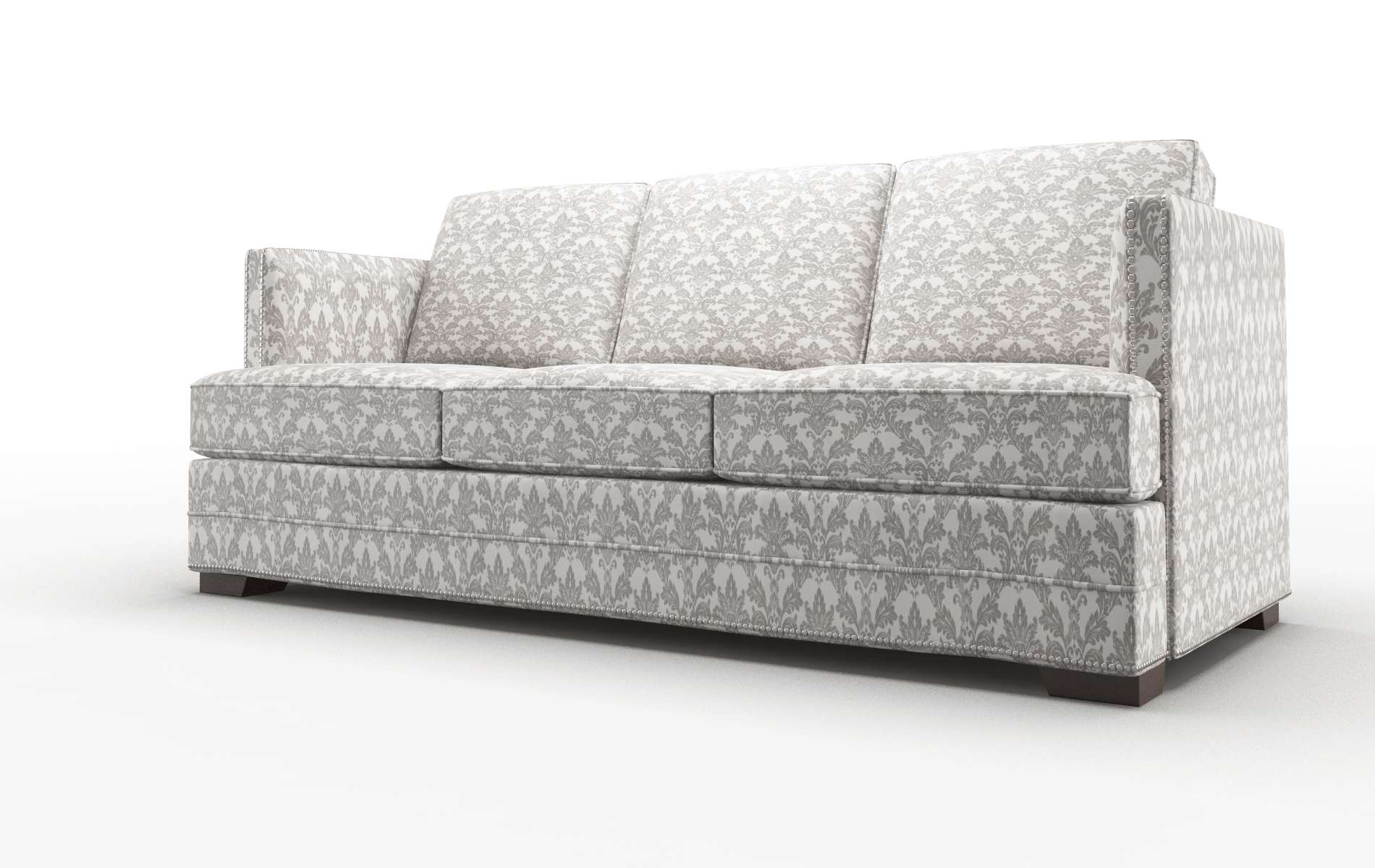 Riga Bergamo Dove Sofa espresso legs 4