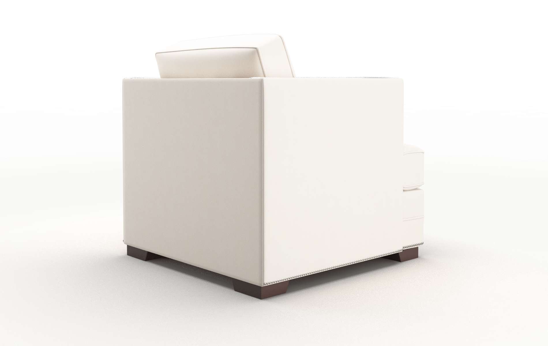 Riga Blanche Milky Chair espresso legs 5