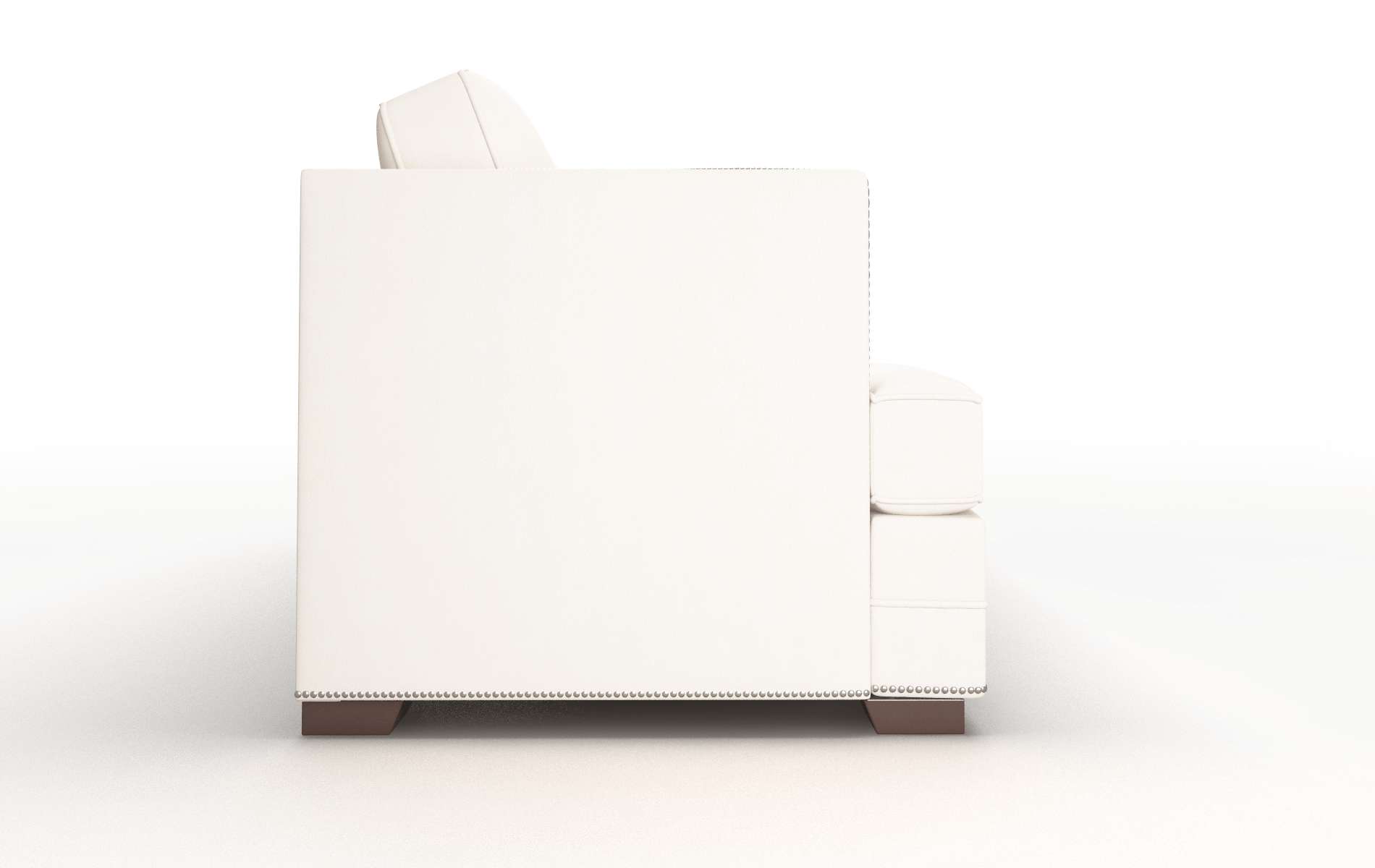 Riga Blanche Milky Sofa espresso legs 3