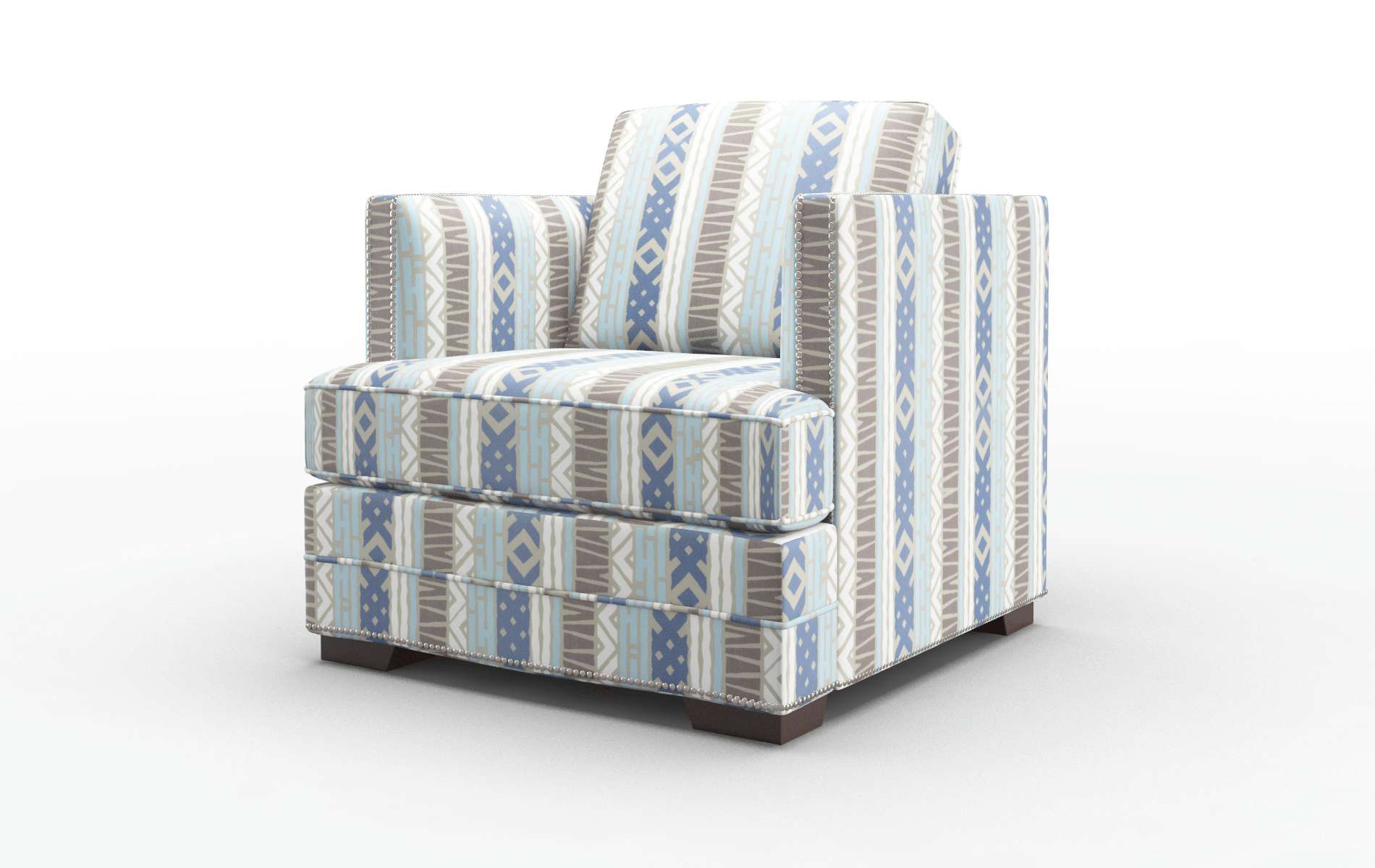 Riga Bodhi Indigo Chair espresso legs 4