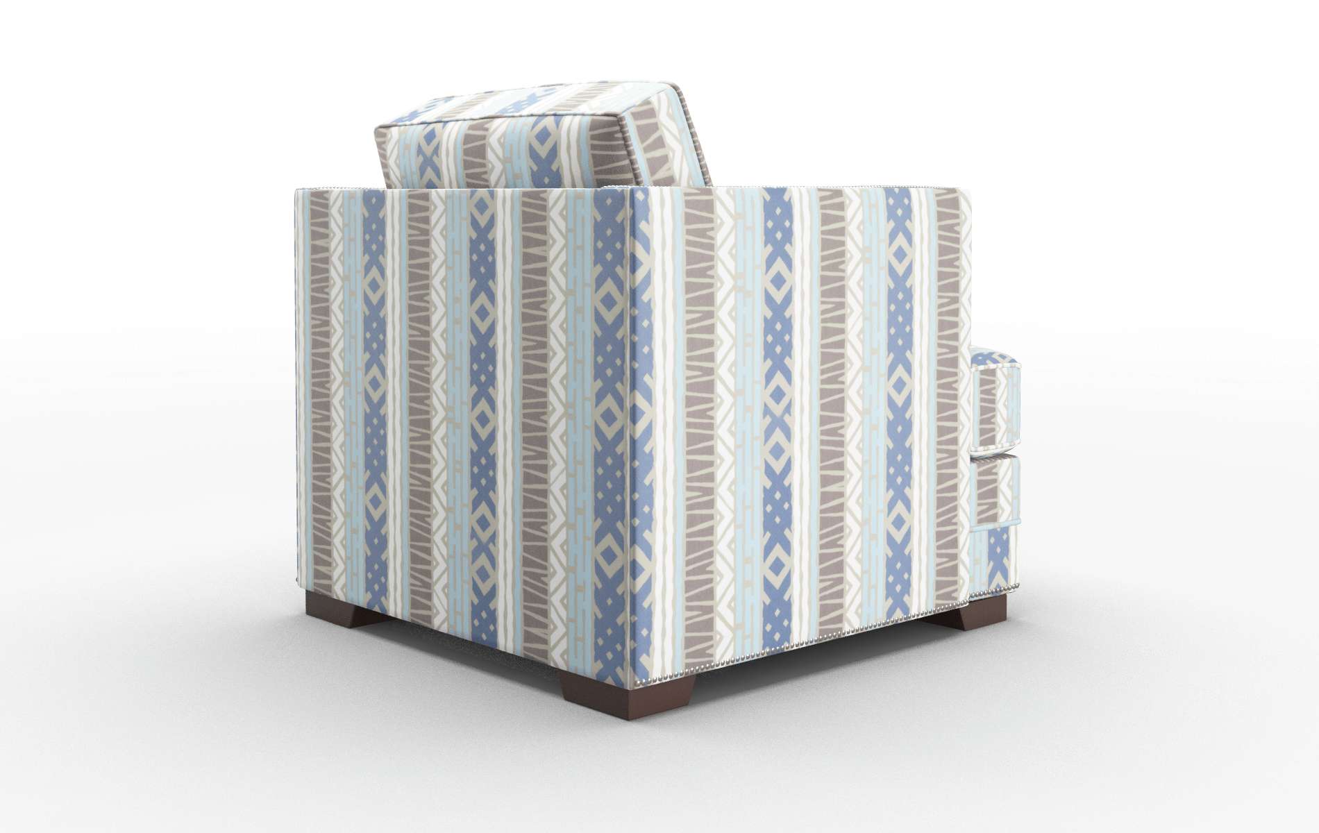 Riga Bodhi Indigo Chair espresso legs 5