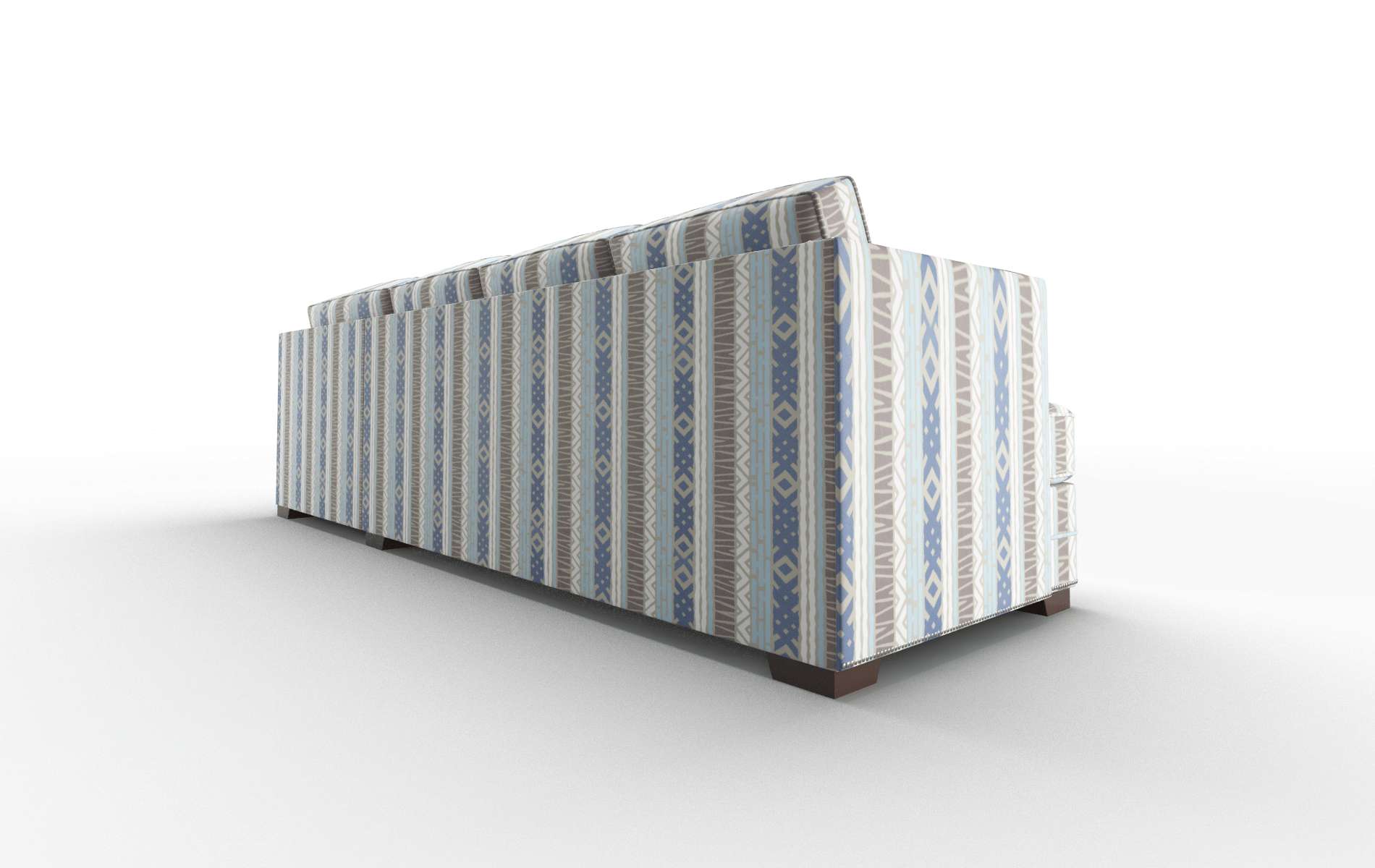 Riga Bodhi Indigo Panel espresso legs 5