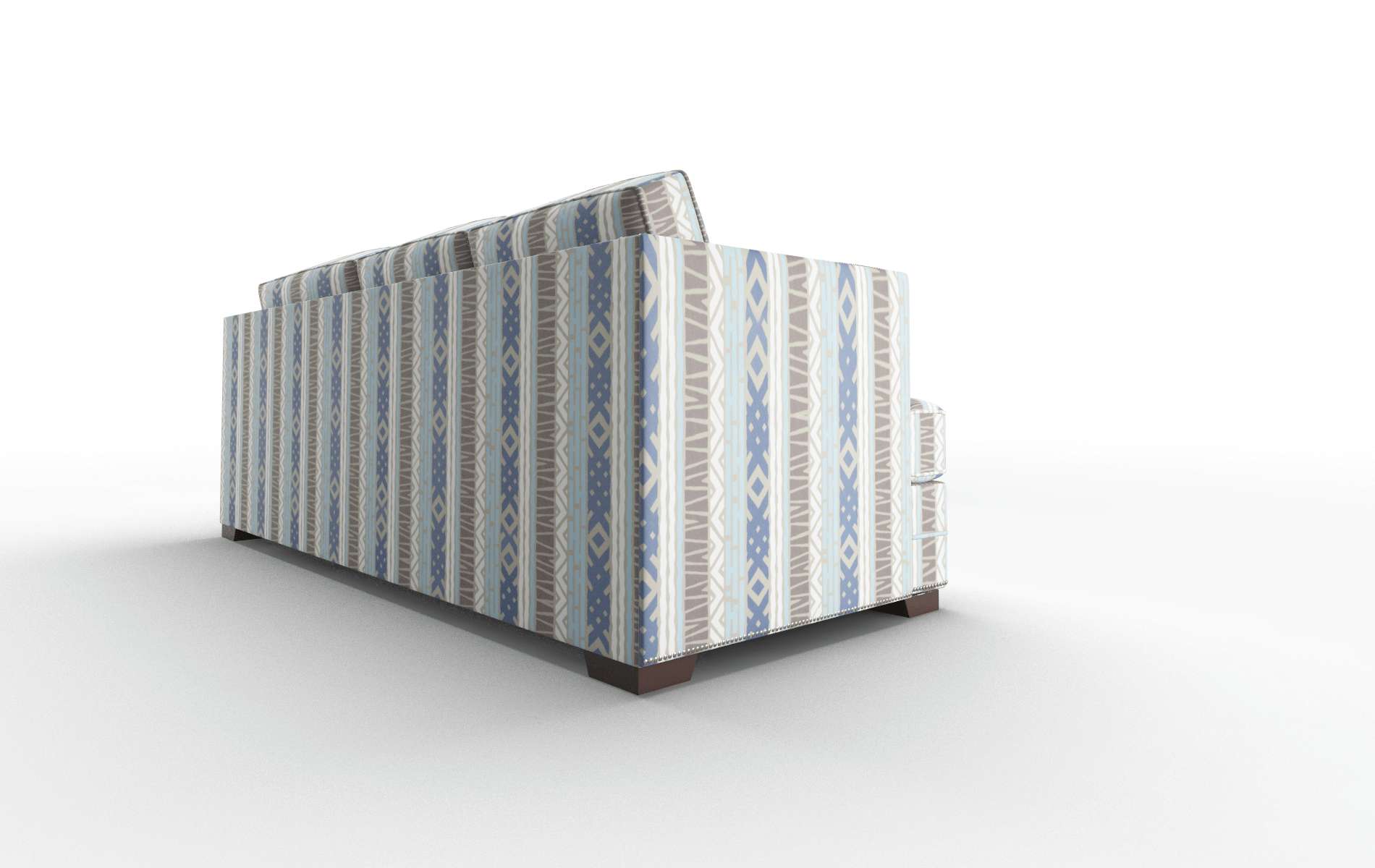 Riga Bodhi Indigo Sectional espresso legs 3