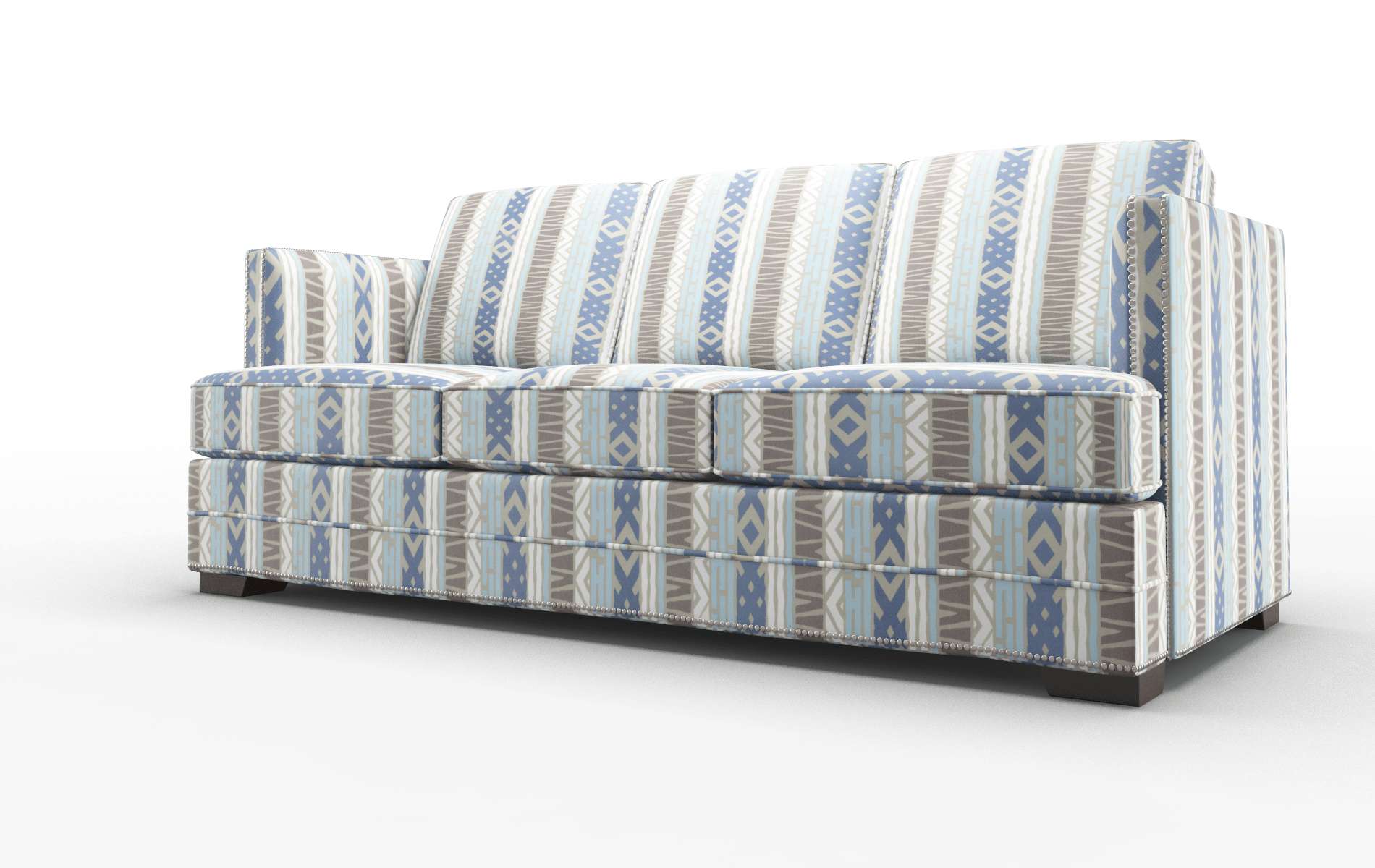 Riga Bodhi Indigo Sofa espresso legs 4