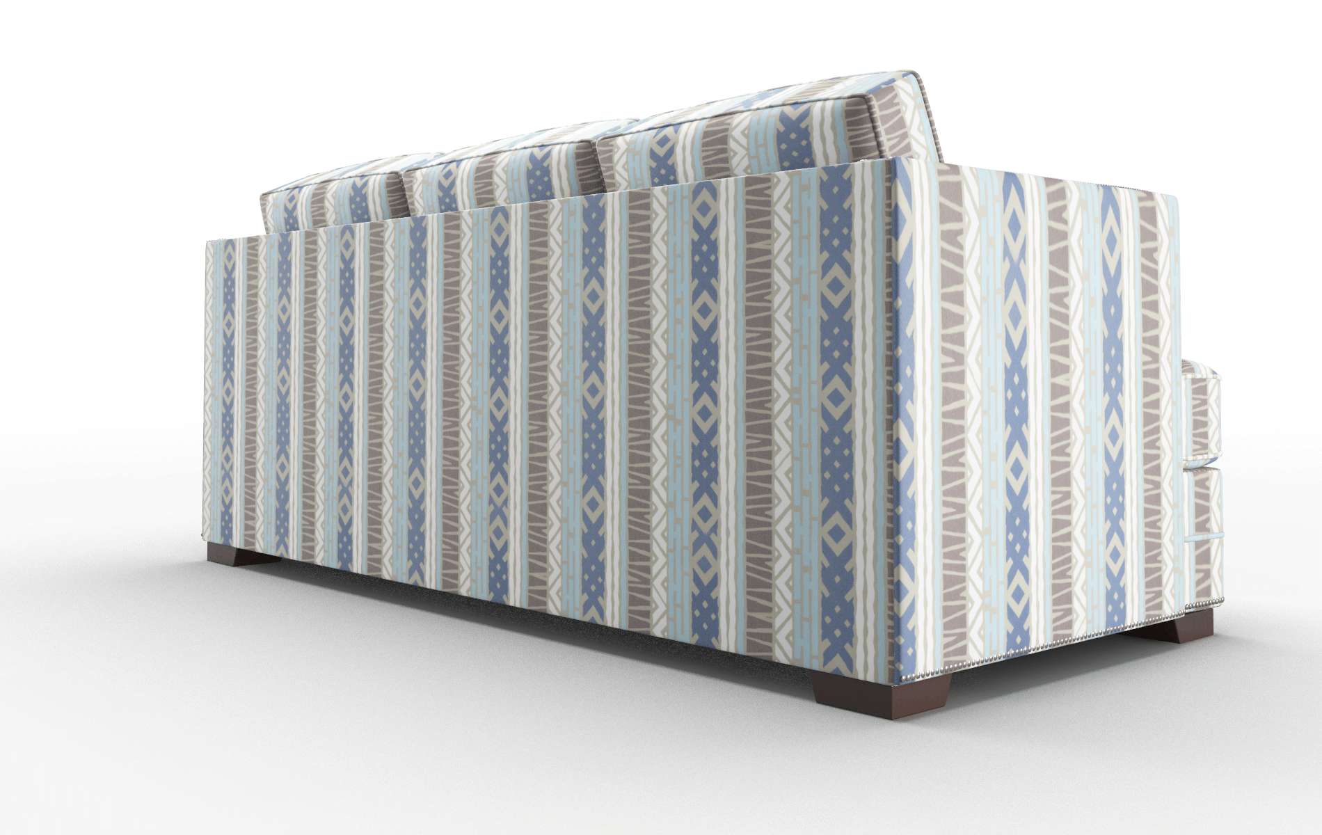 Riga Bodhi Indigo Sofa espresso legs 5