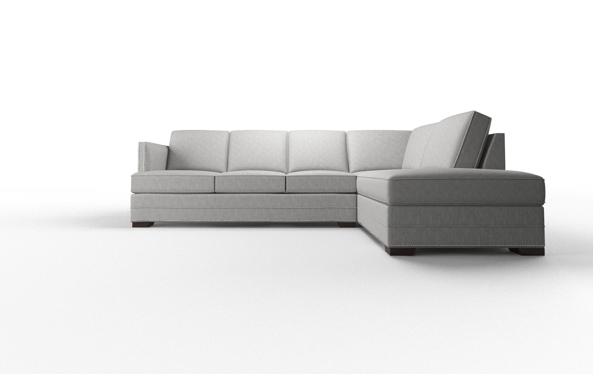 Riga Bungalow graphite Panel Espresso Legs  1