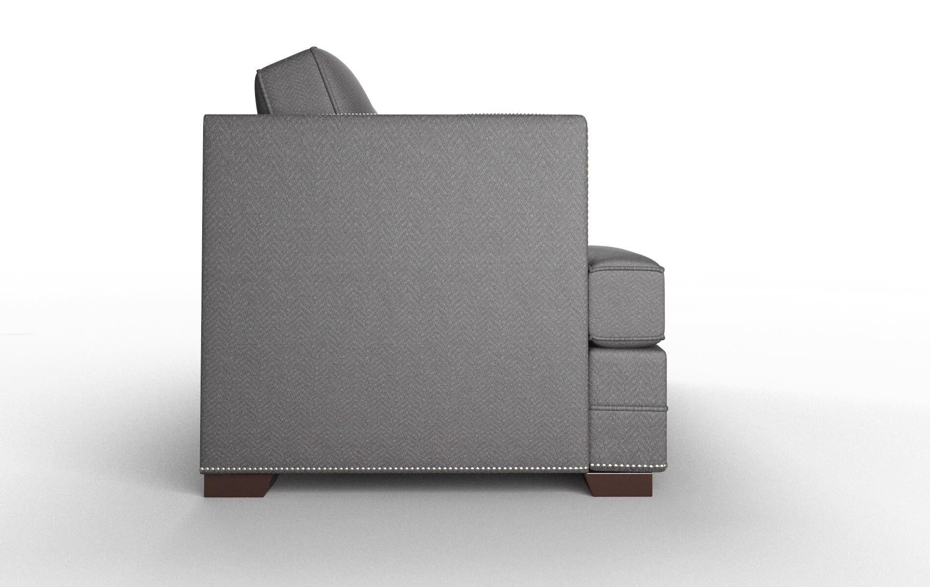 Riga Catalina Charcoal Sofa espresso legs 3