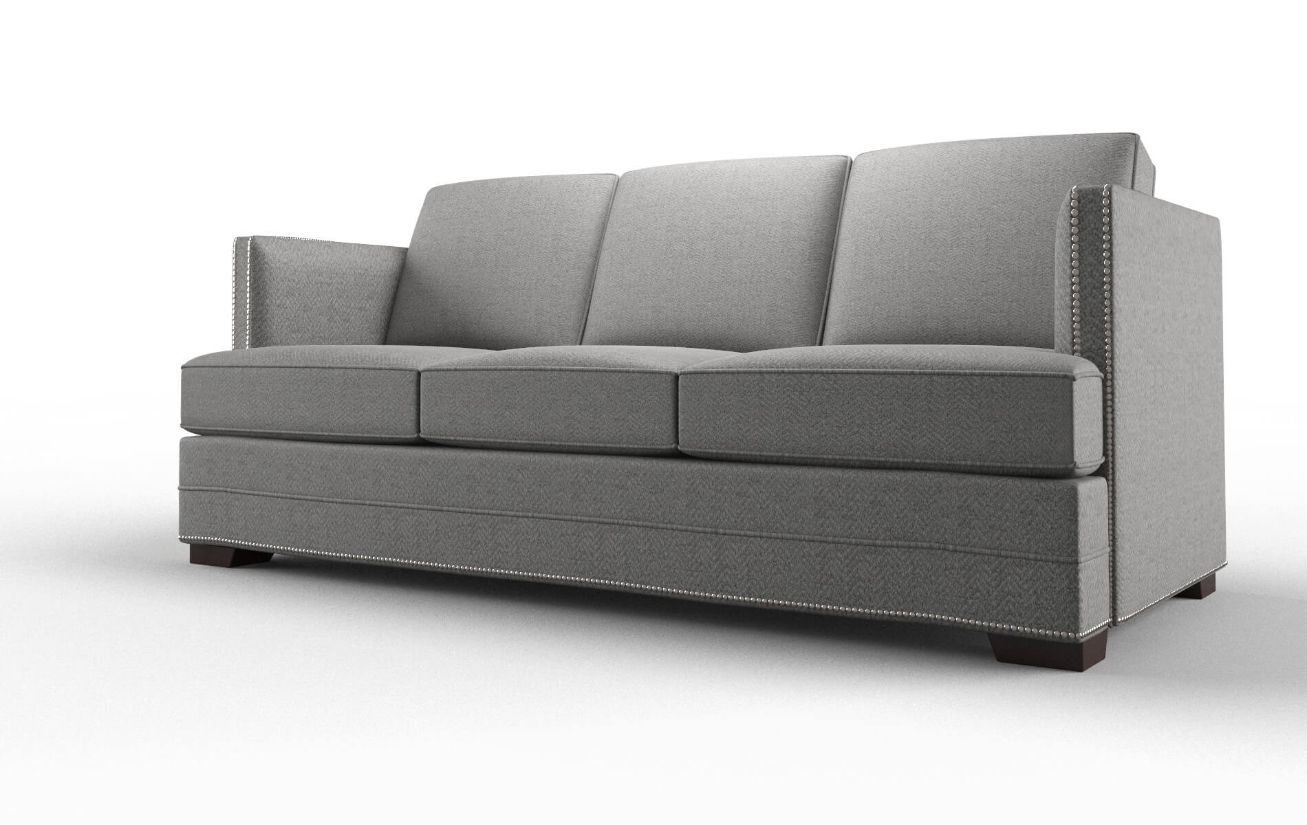 Riga Catalina Steel Sofa espresso legs 4