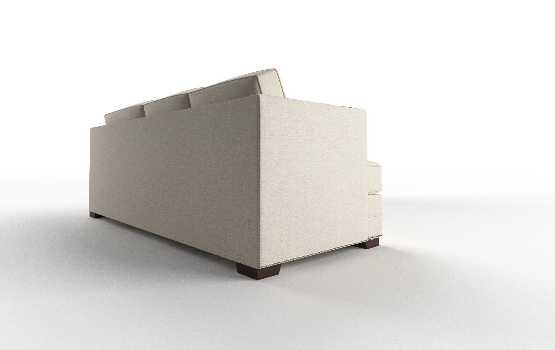 Riga Catalina Wheat Sectional espresso legs 3