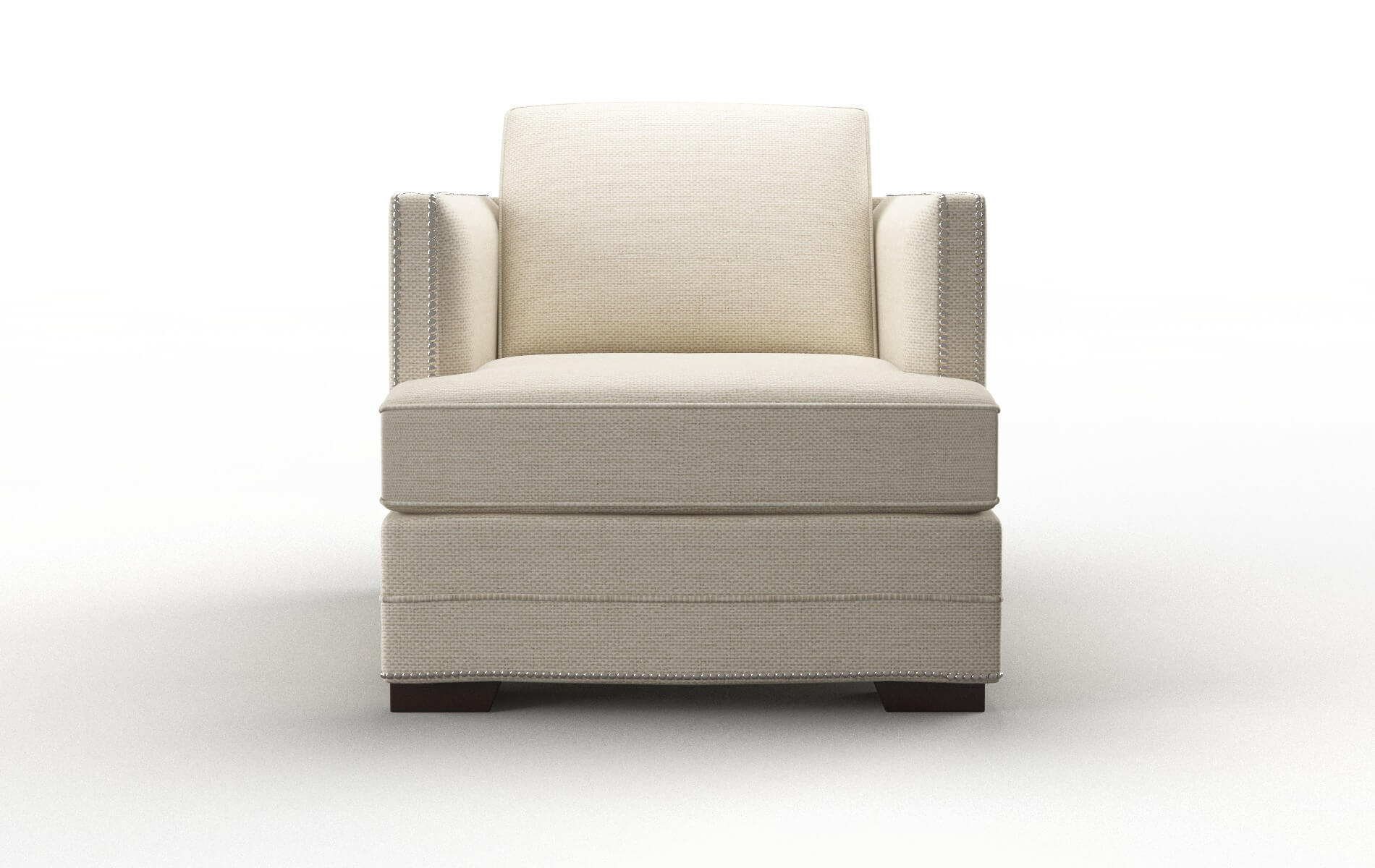 Riga Chance sand Chair Espresso Legs  1