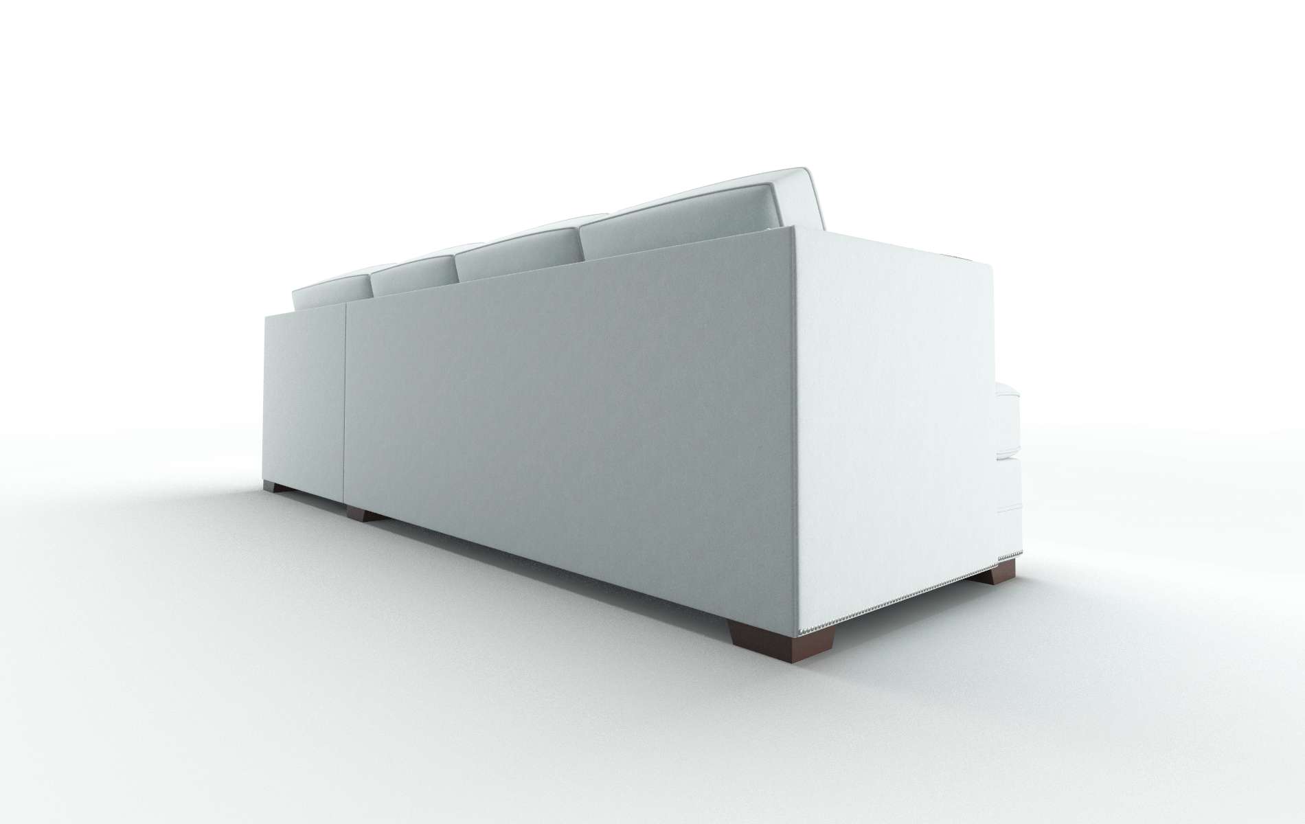 Riga Clyde Cornflower Panel espresso legs 5