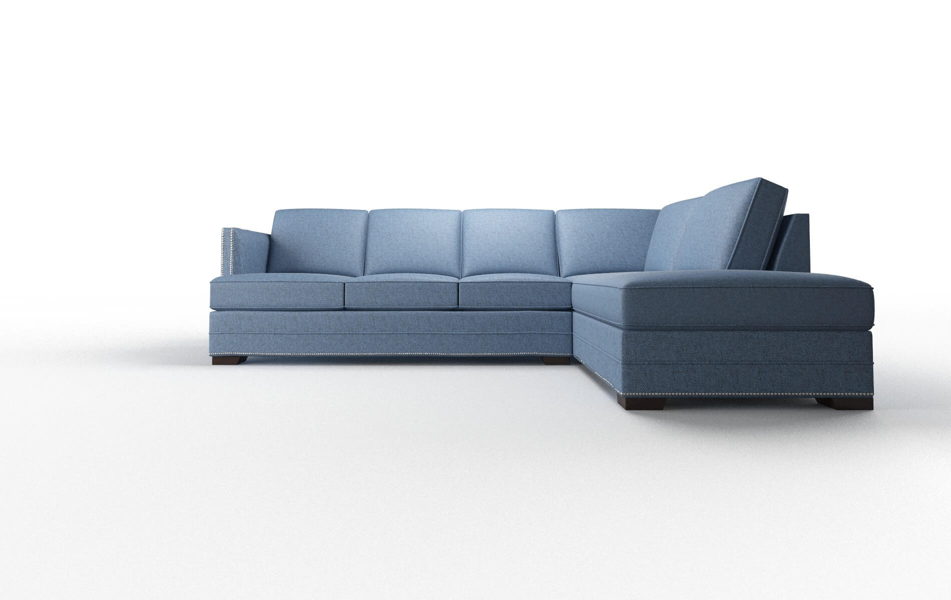 Riga Clyde Deep_ocean Panel espresso legs 1