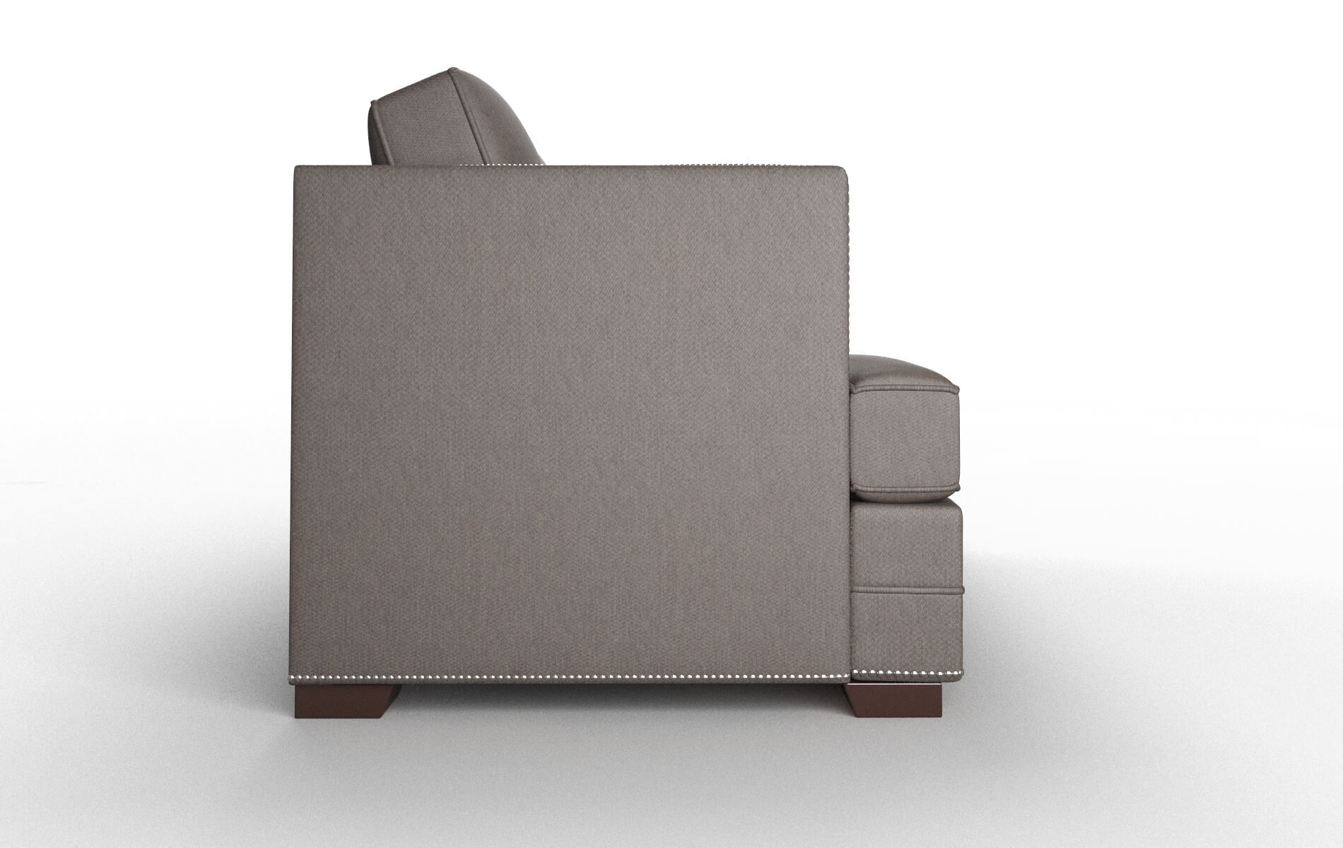 Riga Cosmo Chocolate Sofa espresso legs 3