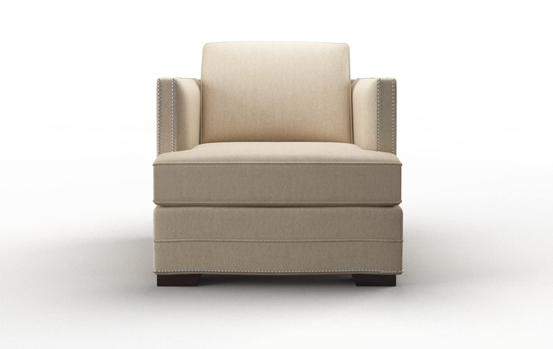 Riga Cosmo Fawn chair espresso legs