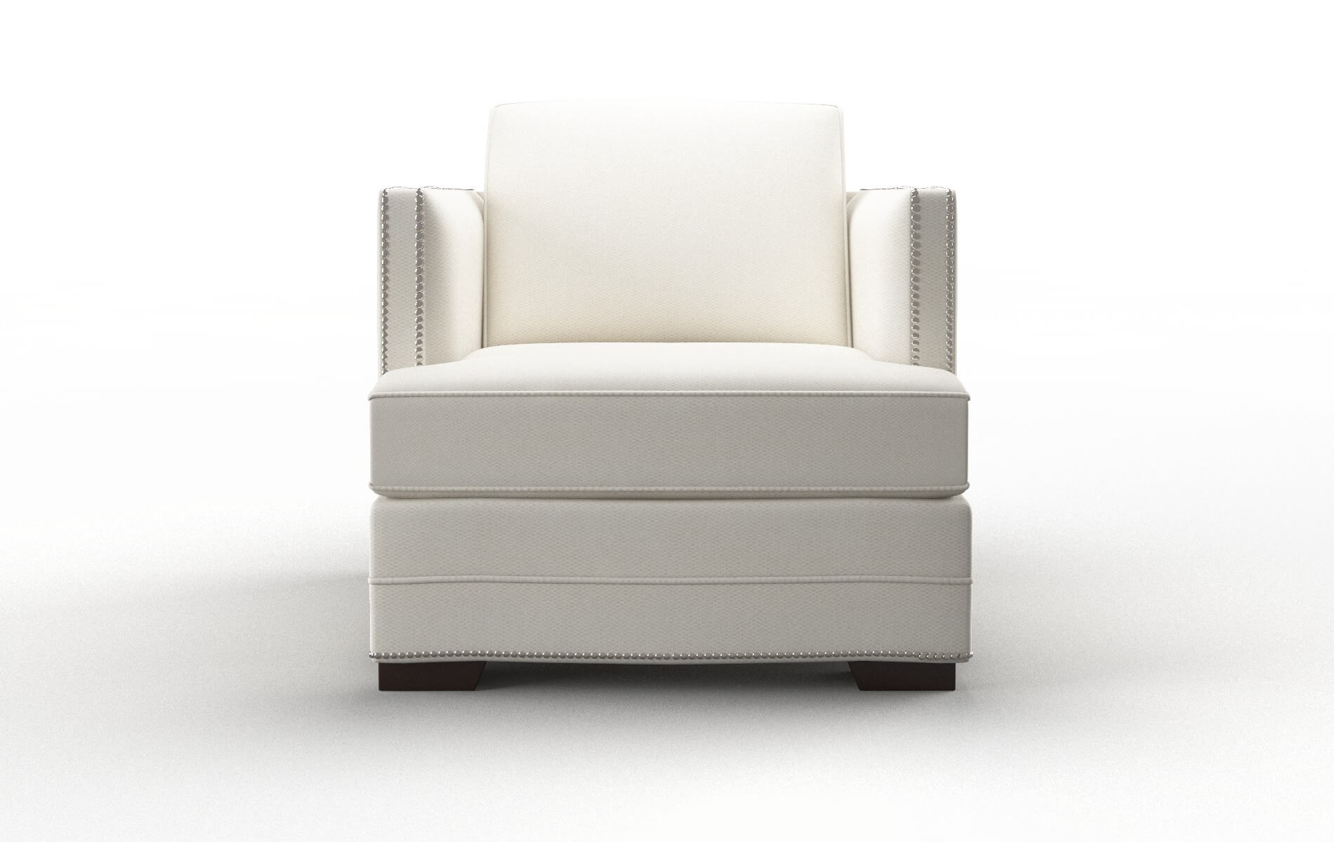 Riga Cosmo ivory Chair Espresso Legs  1