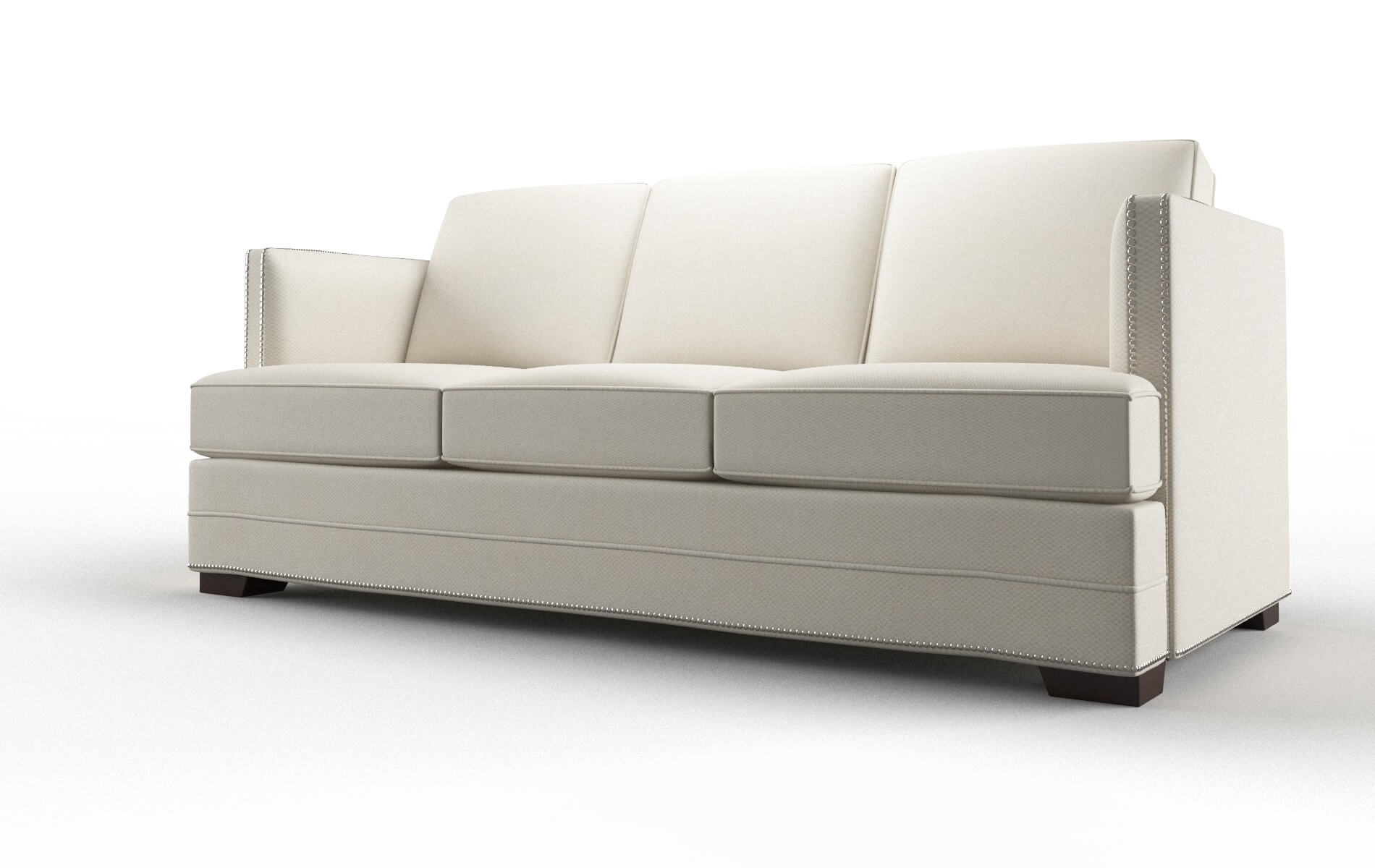 Riga Cosmo Sand Sofa espresso legs 4