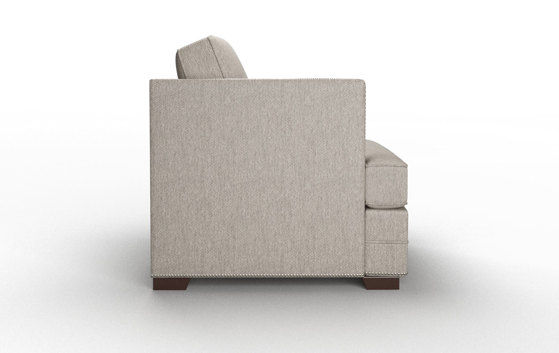 Riga Cosmo Taupe Chair espresso legs 3
