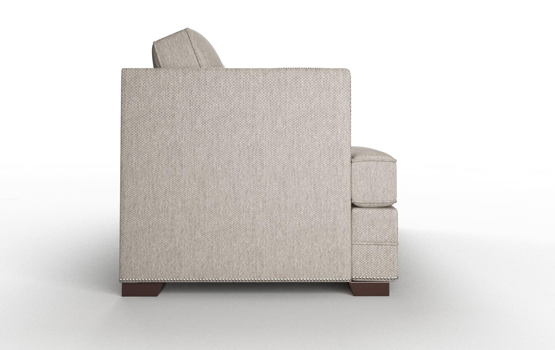 Riga Cosmo Taupe Sofa espresso legs 3