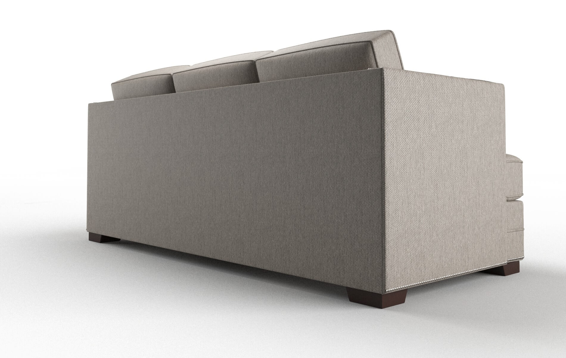 Riga Cosmo Taupe Sofa espresso legs 5