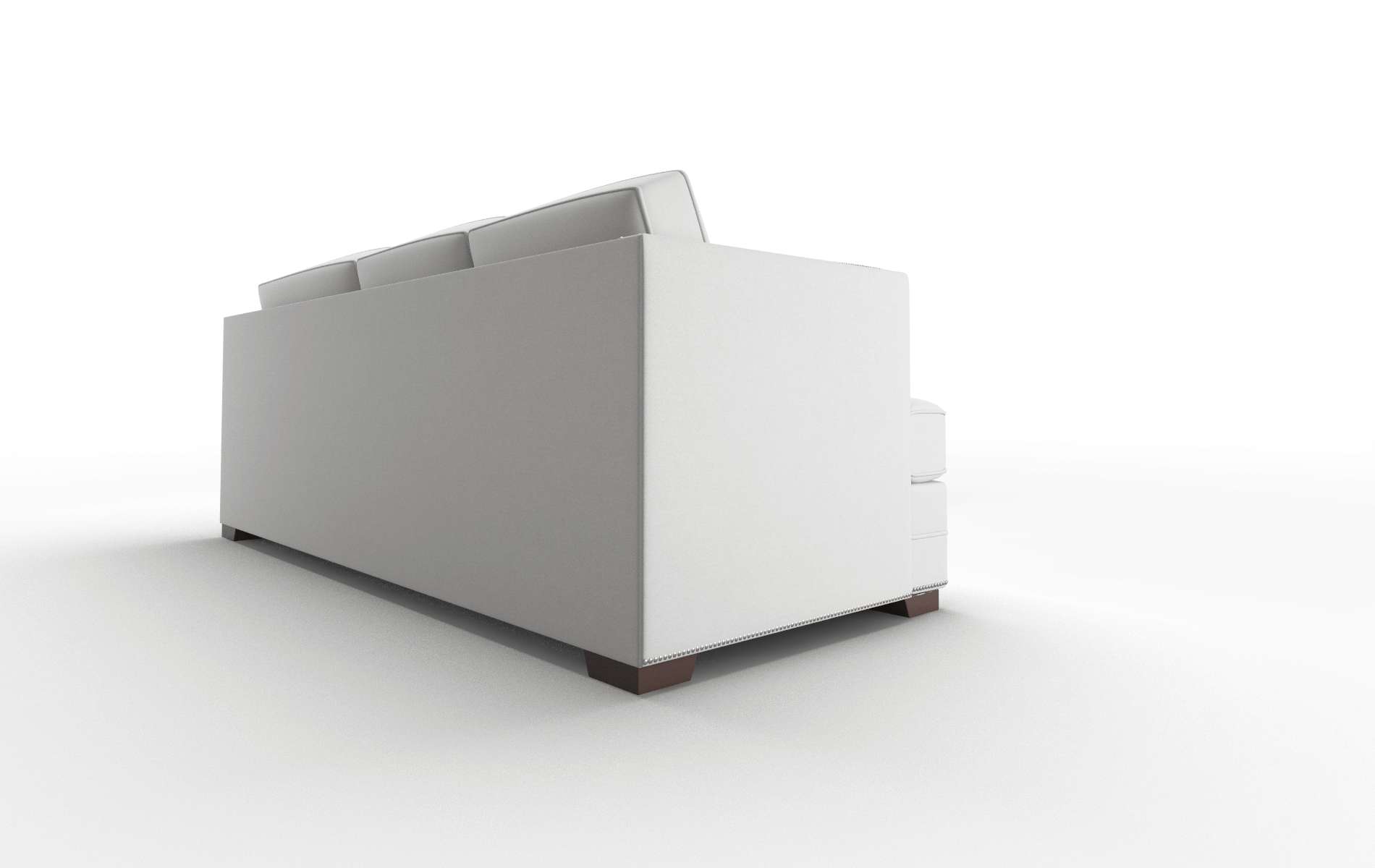 Riga Dawson Platinum Sectional espresso legs 3