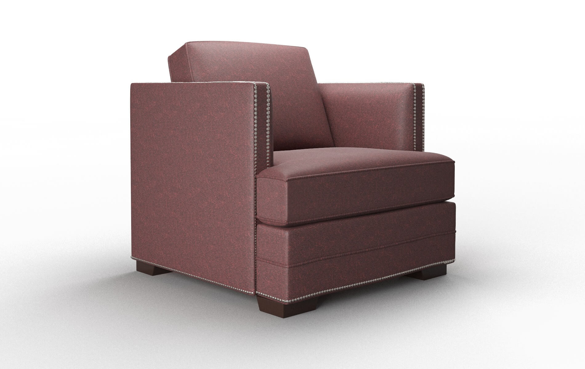 Riga Derby Berry Chair espresso legs 2