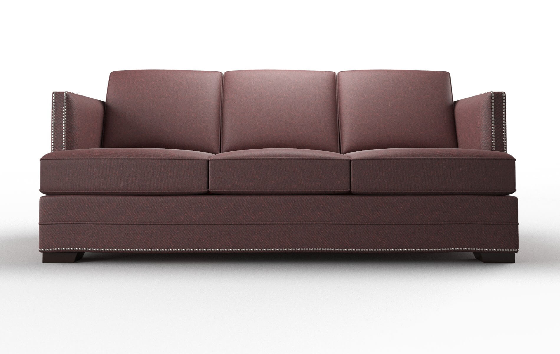 Riga Derby Berry Sofa espresso legs 1