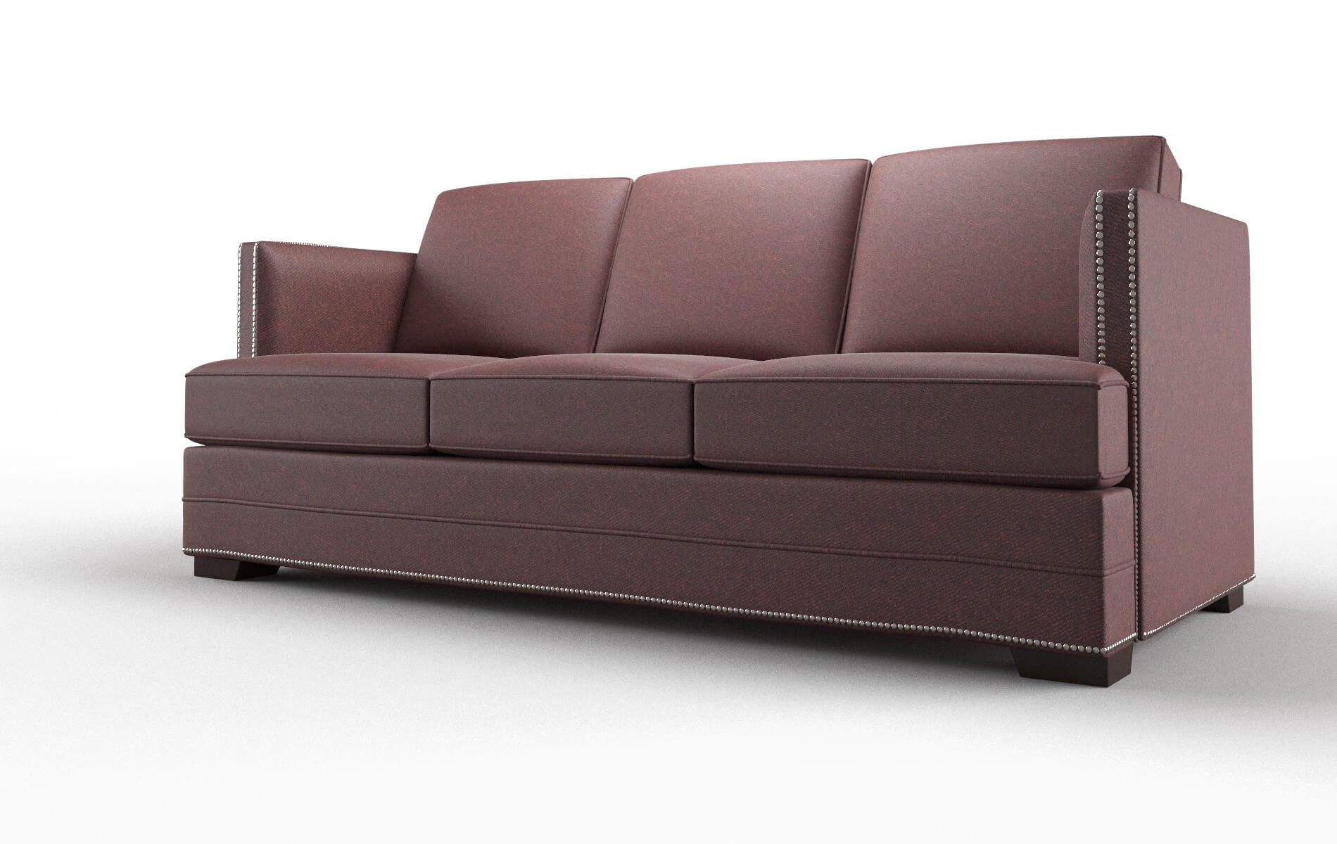 Riga Derby Berry Sofa espresso legs 4
