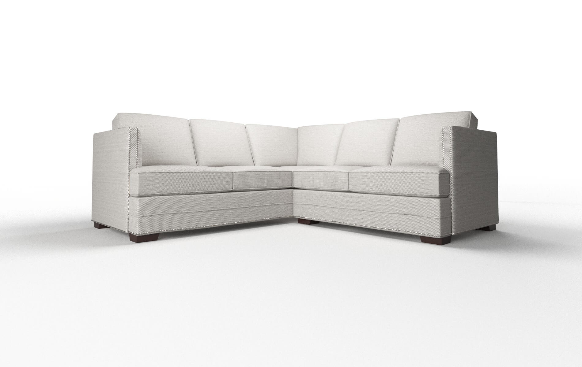 Riga Derby Grey Sectional espresso legs 1