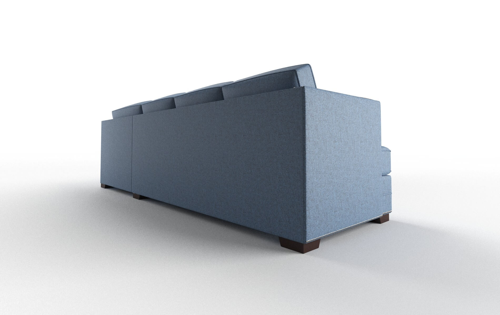 Riga Derby Navy Panel espresso legs 5