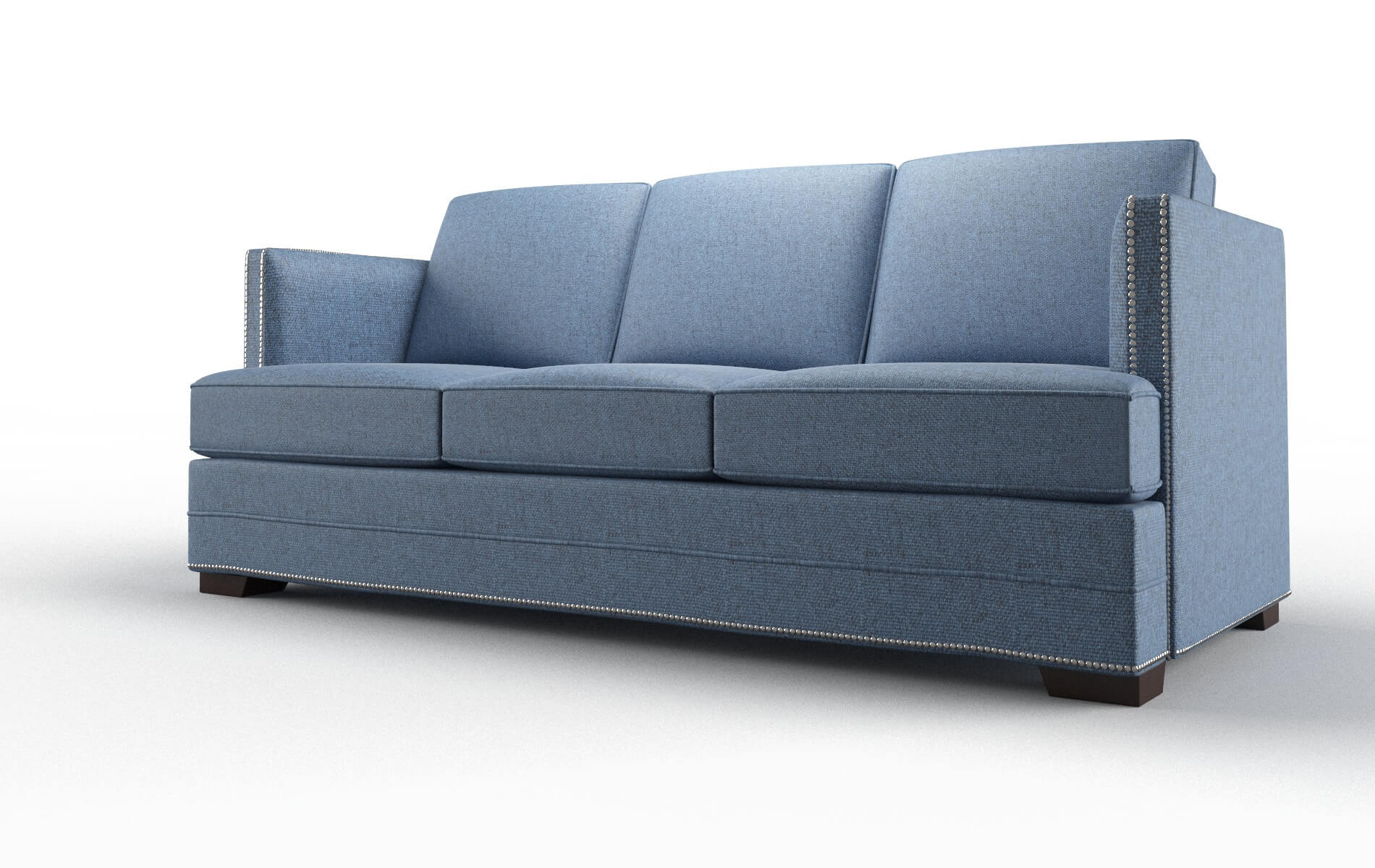 Riga Derby Navy Sofa espresso legs 4
