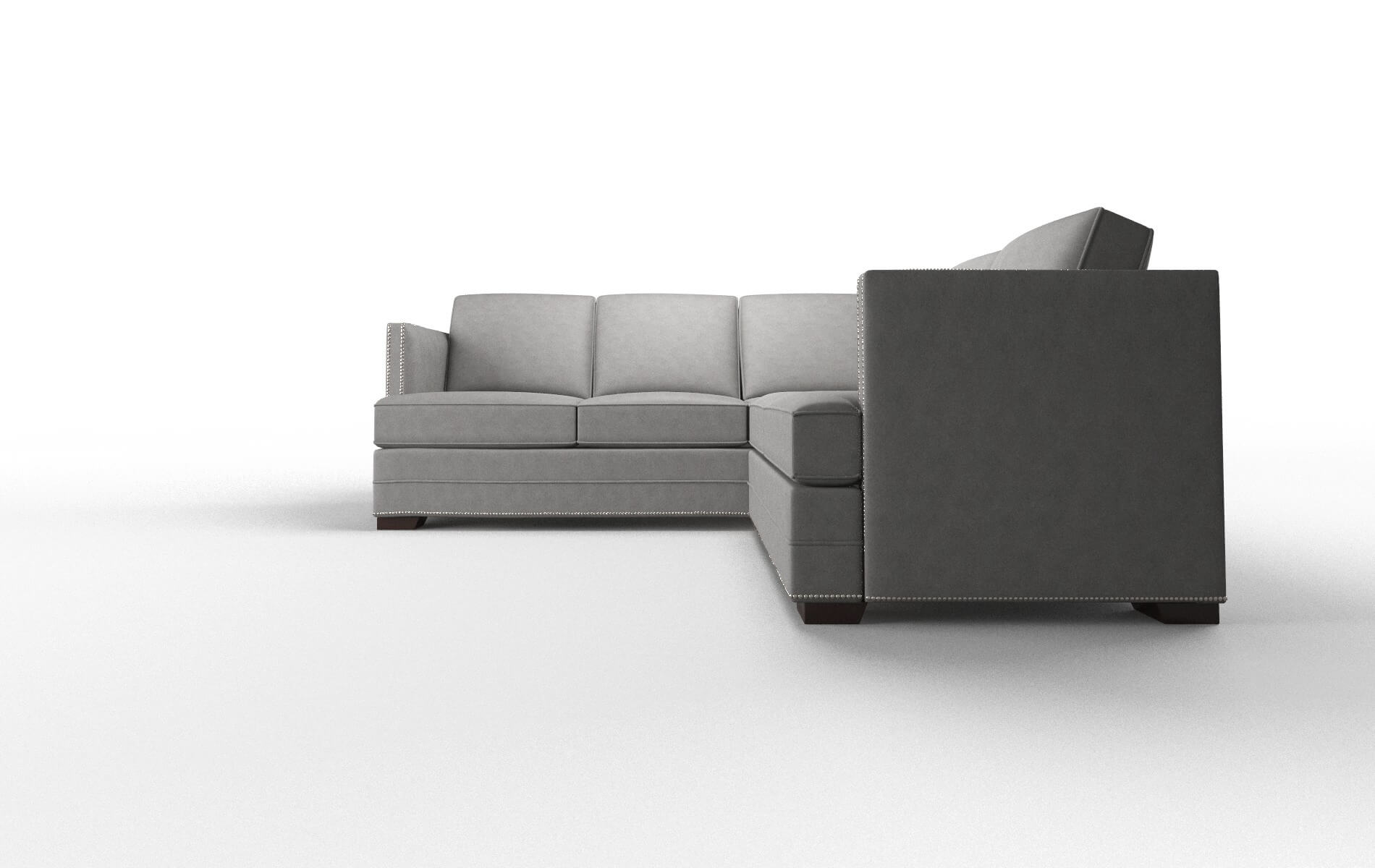 Riga Dream_d Charcoal Sectional espresso legs 5