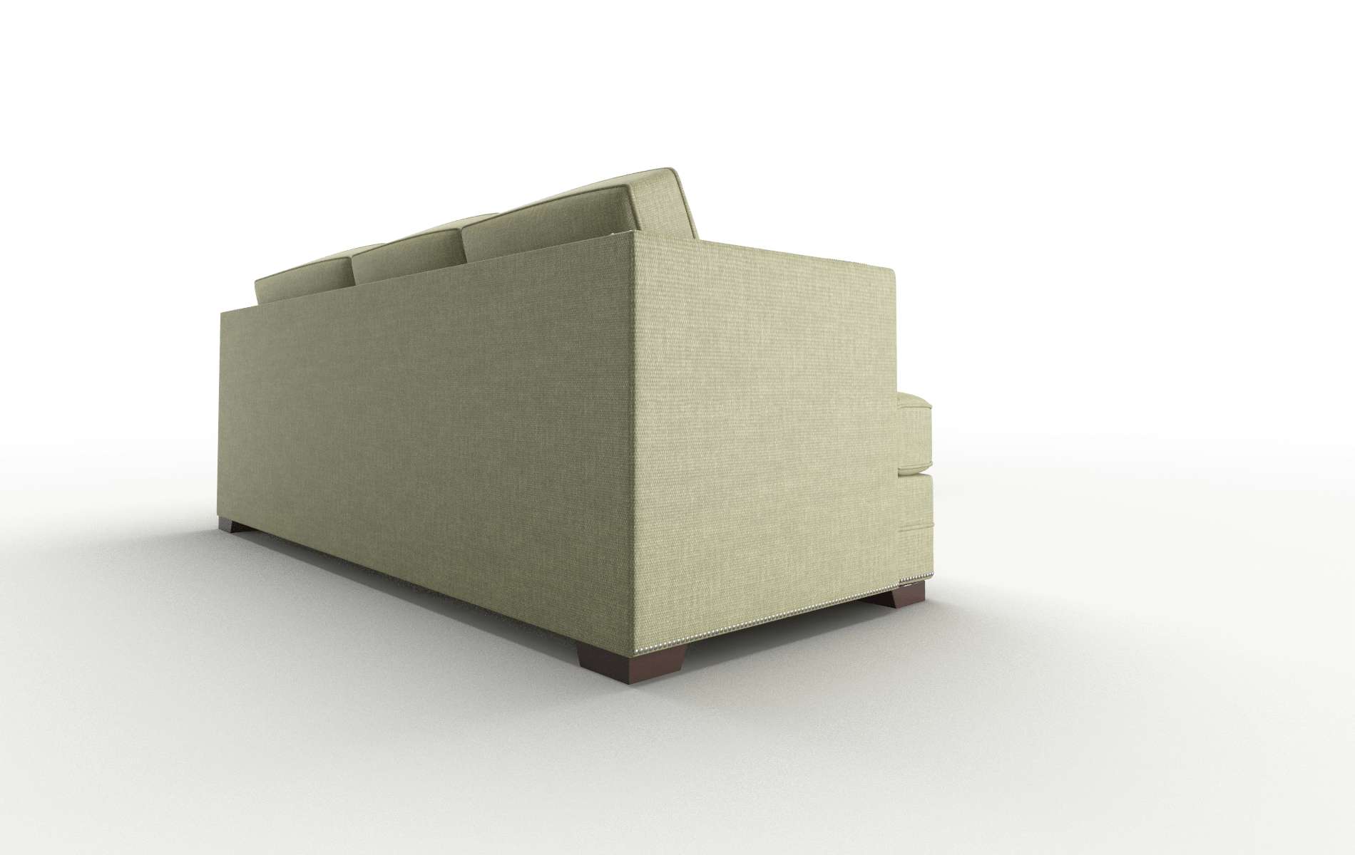 Riga Durham Lime Sectional espresso legs 3