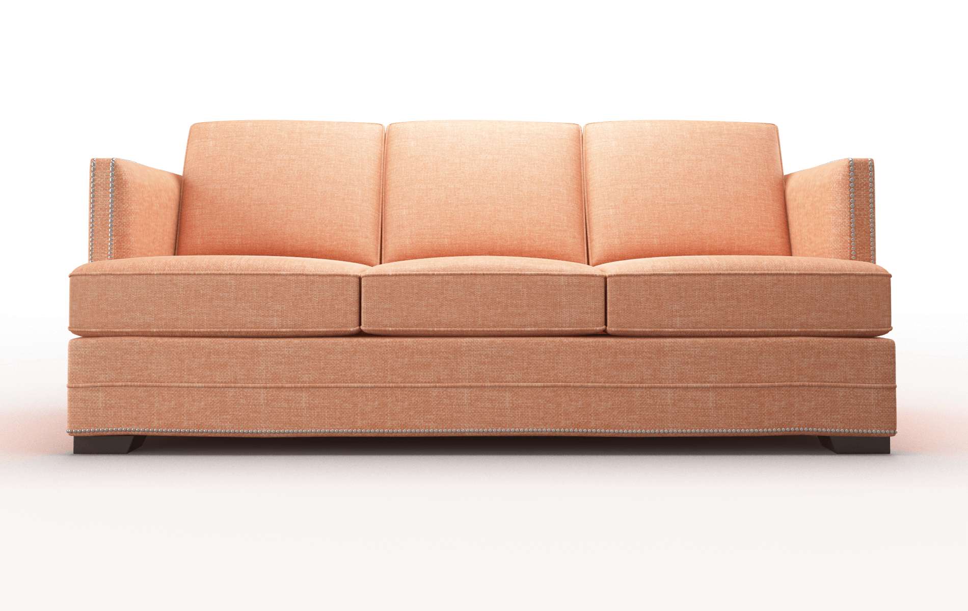 Riga Durham Tangerine Sofa espresso legs 1