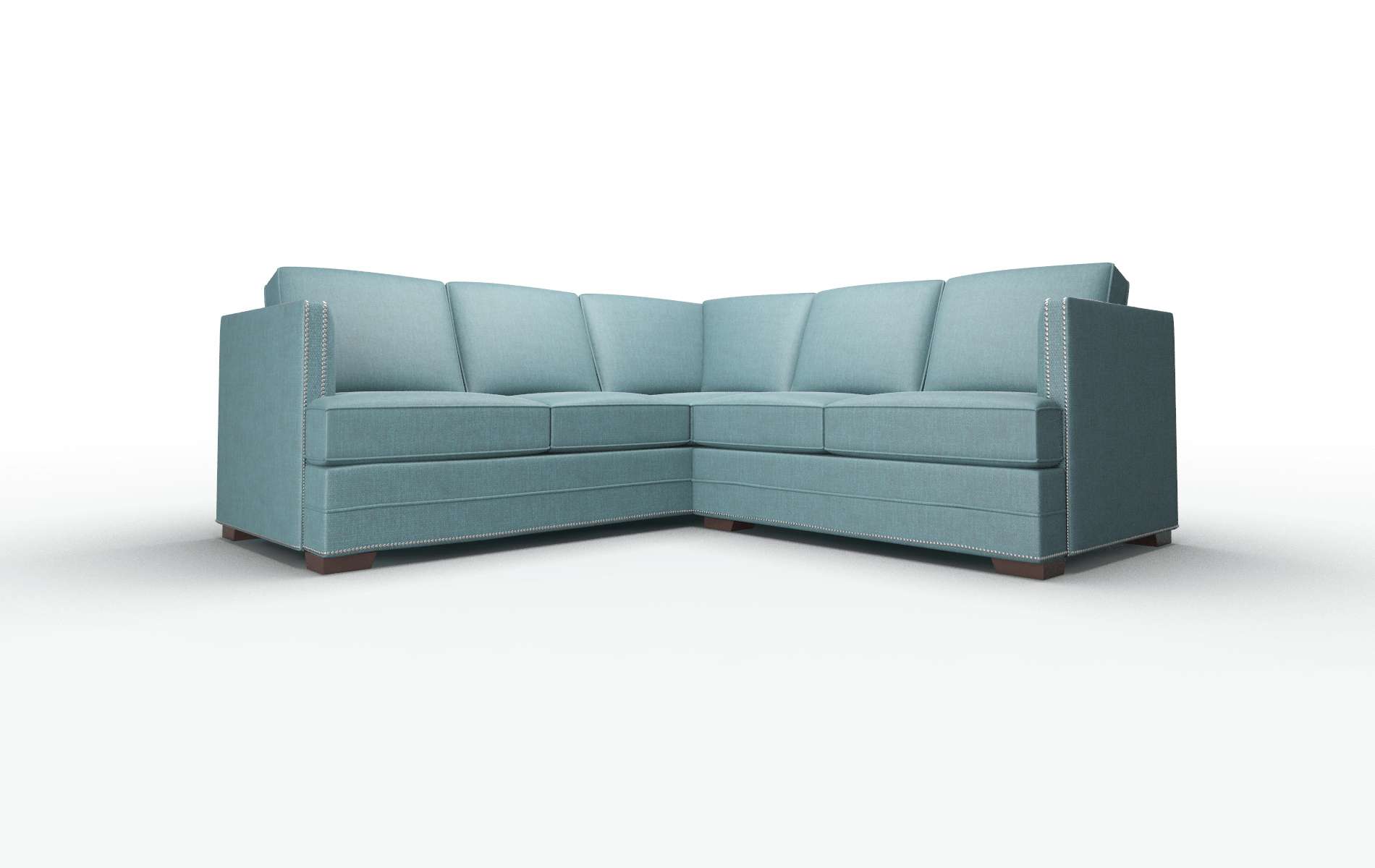 Riga Elliot eclipse Sectional Espresso Legs  1