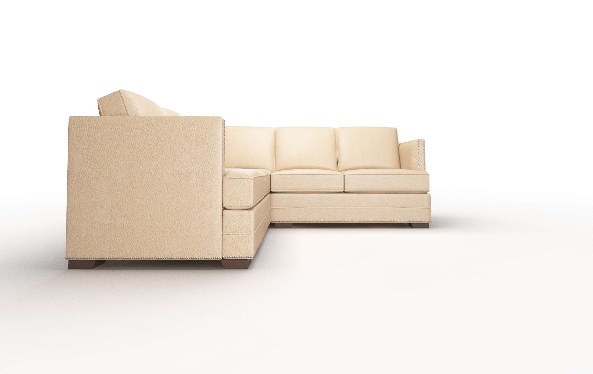 Riga Ford Dune Sectional espresso legs 2
